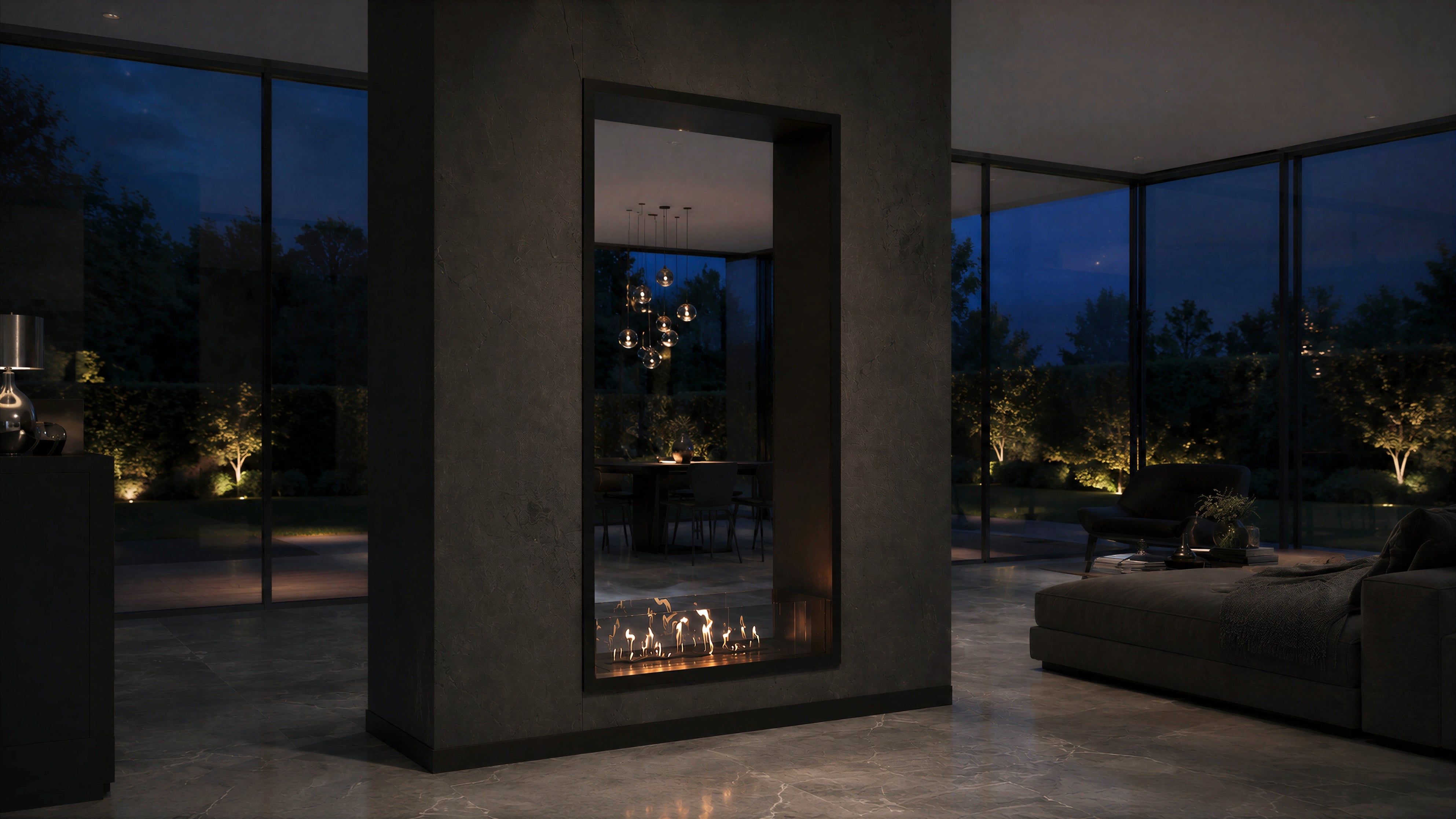 Bio ethanol fireplaces without a flue or chimney - Wild Flame
