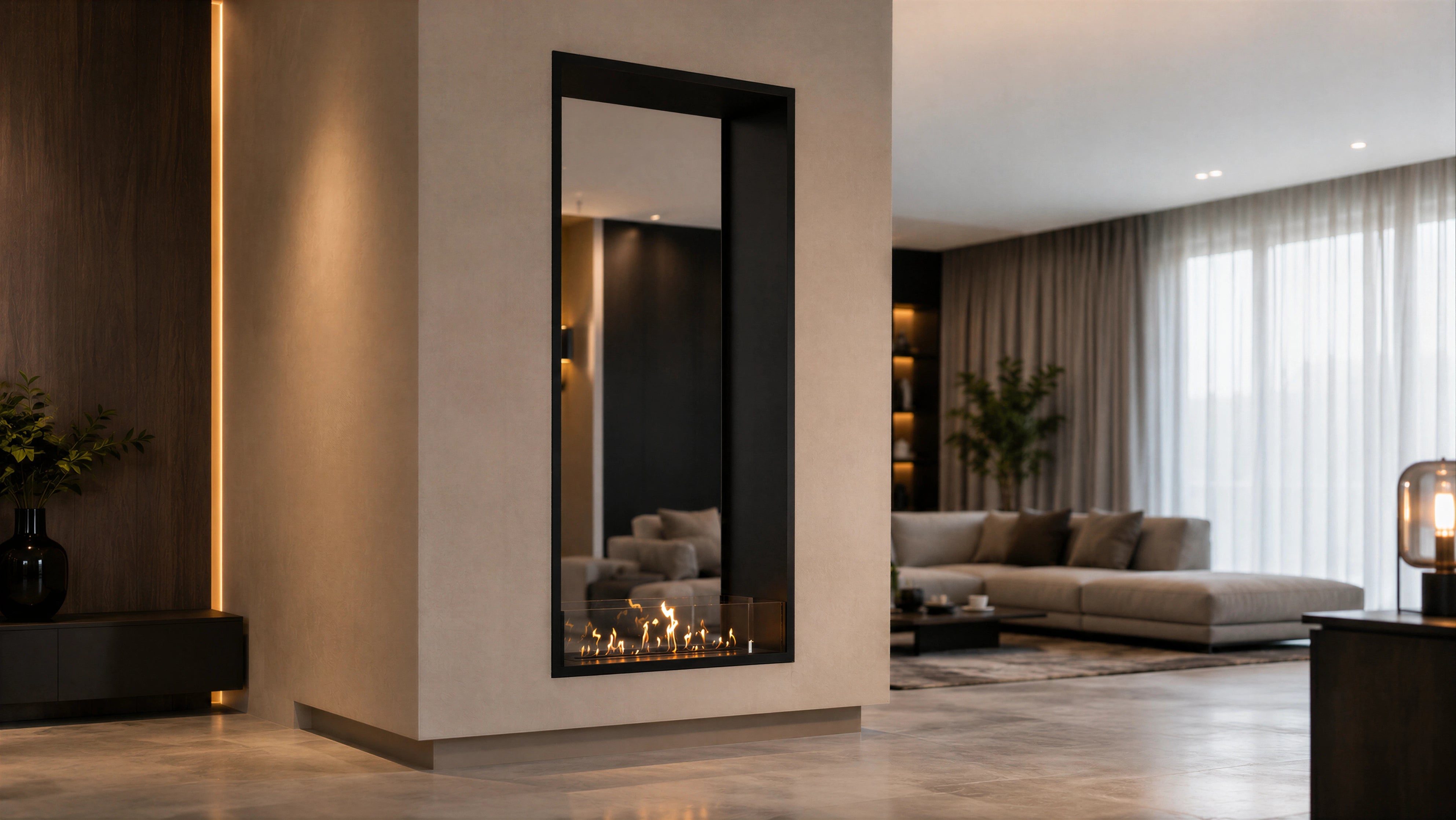 Bio ethanol fireplaces without a flue or chimney - Wild Flame