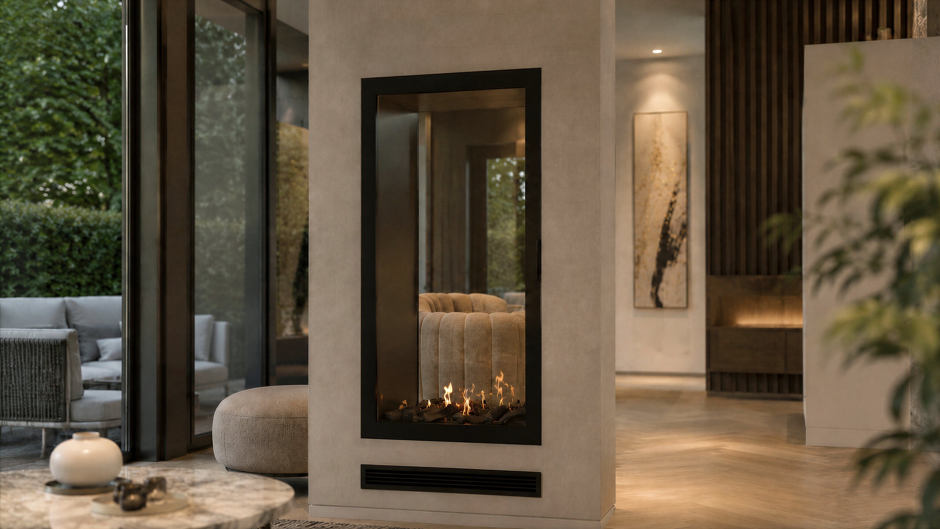 Bio ethanol fireplaces without a flue or chimney - Wild Flame