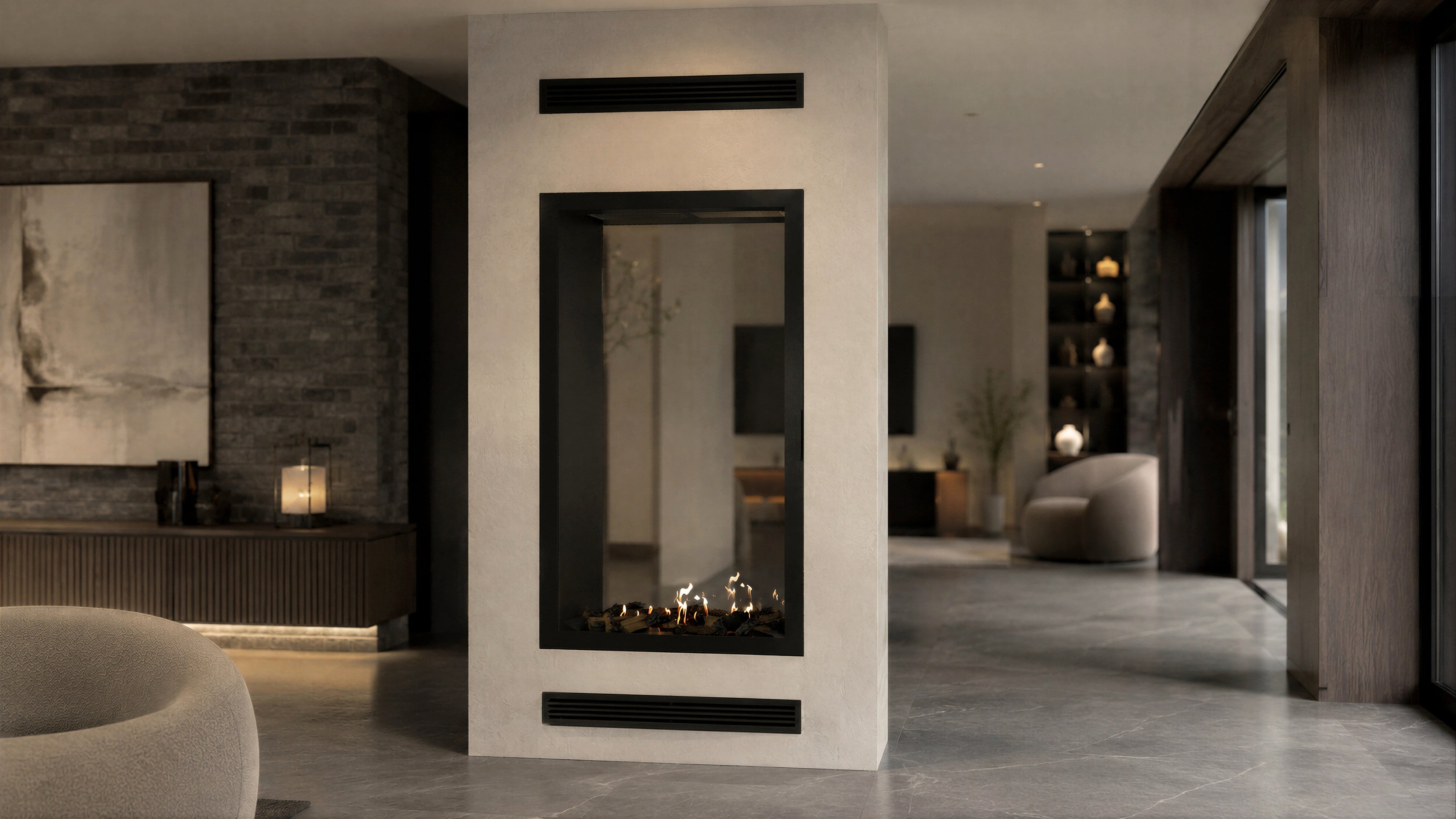Bio ethanol fireplaces without a flue or chimney - Wild Flame