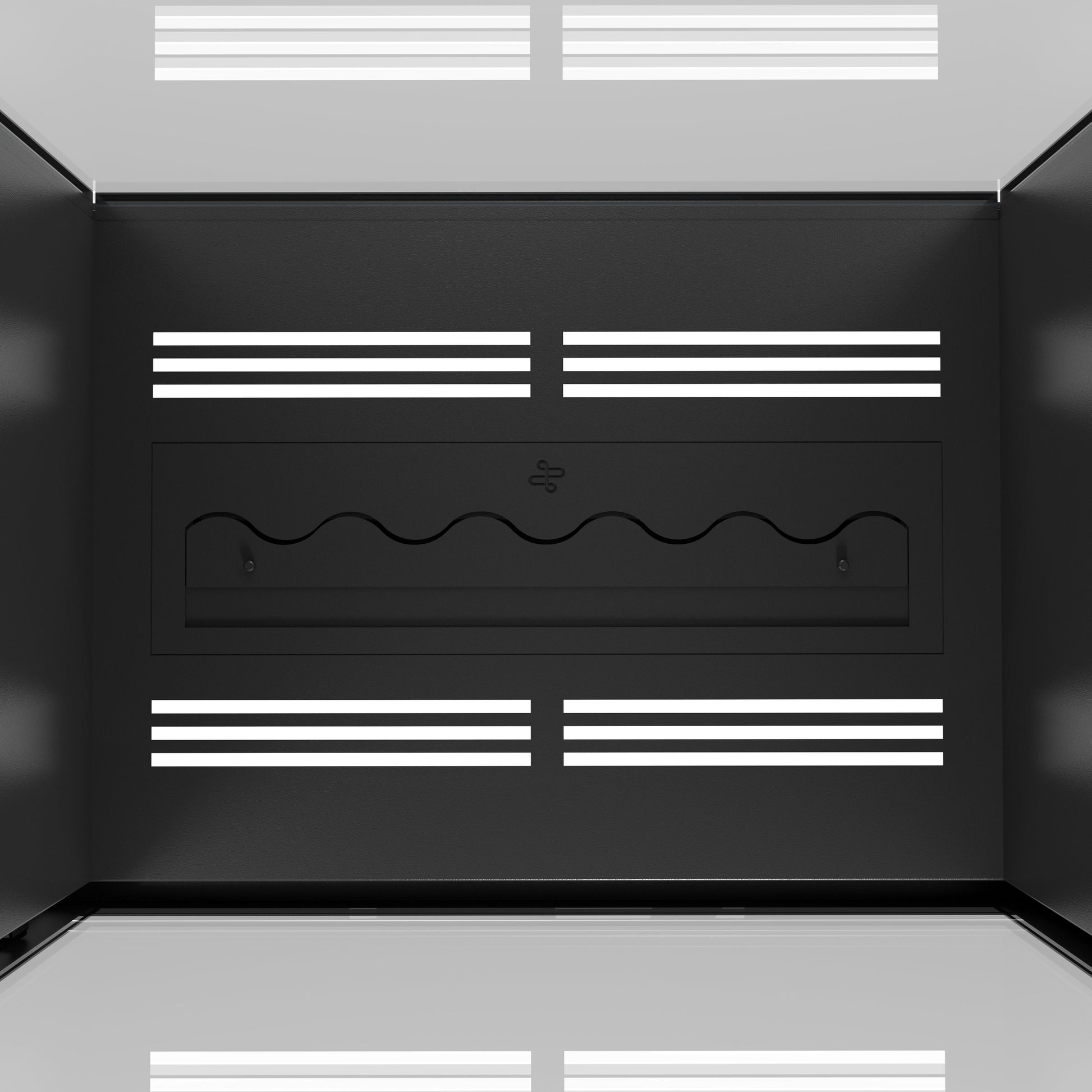 Fame Vertical See-Through Fireplace Full Glass 80 x 120 cm
