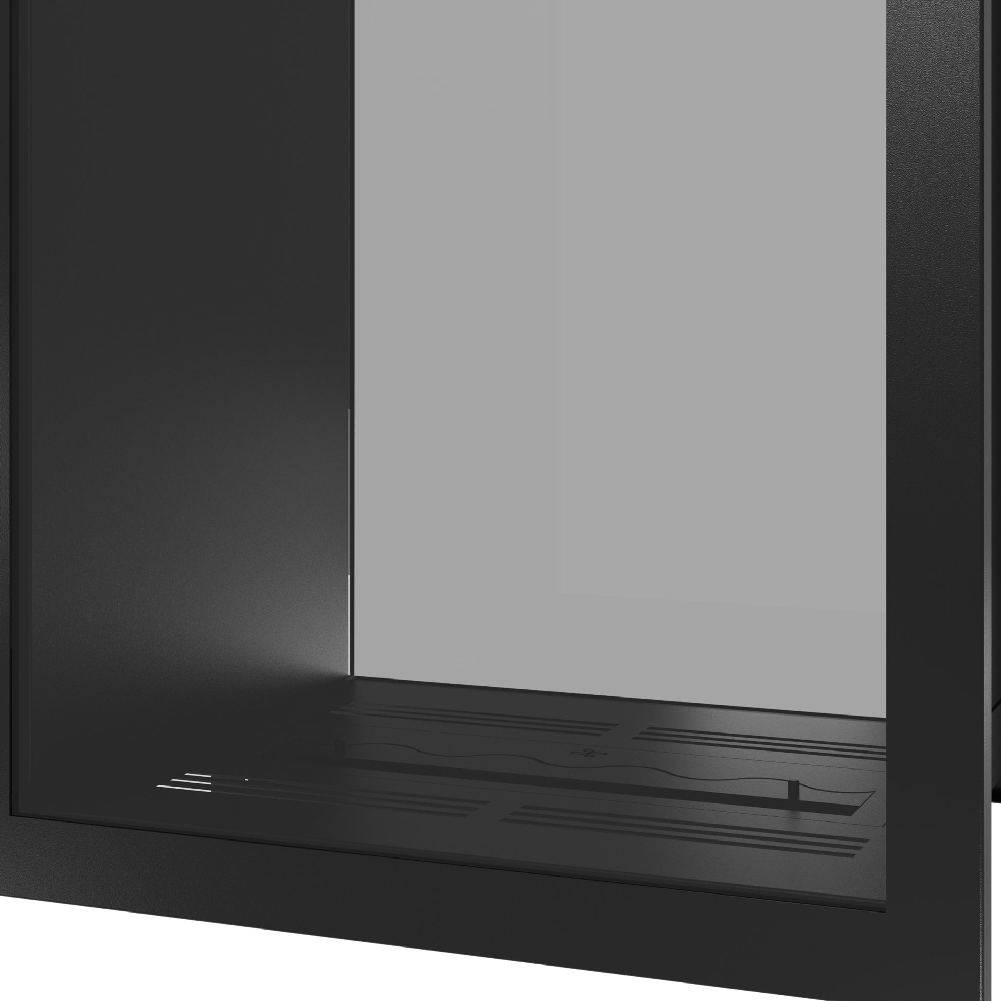 Fame Vertical See-Through Fireplace Full Glass 70 x 160 cm