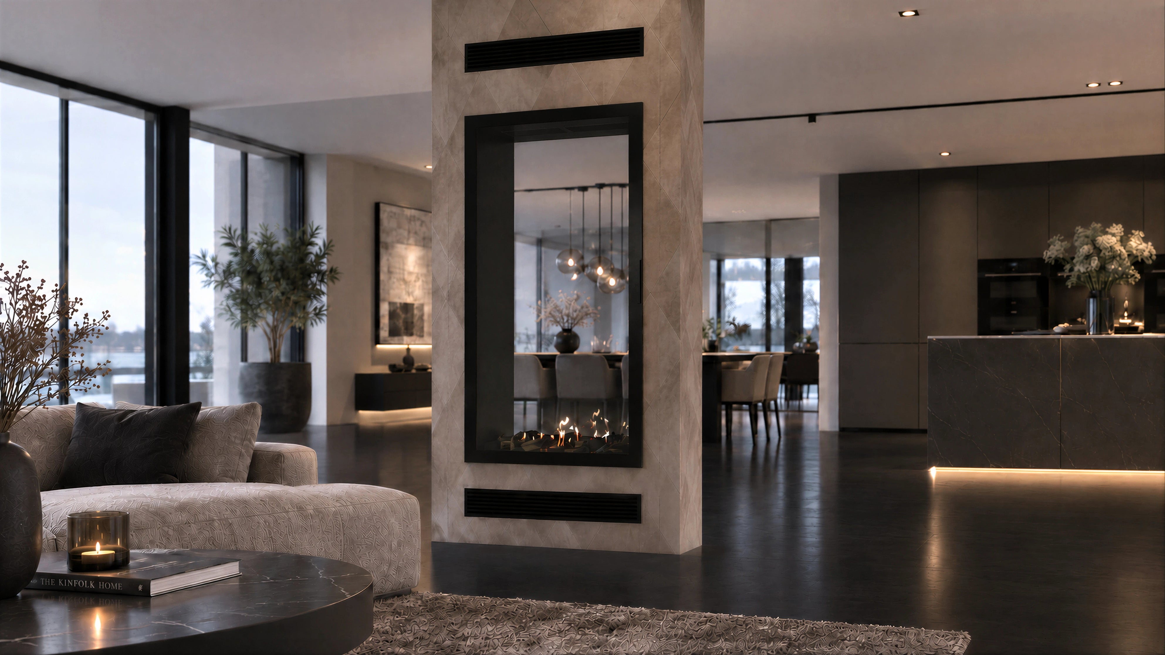 Bio ethanol fireplaces without a flue or chimney - Wild Flame
