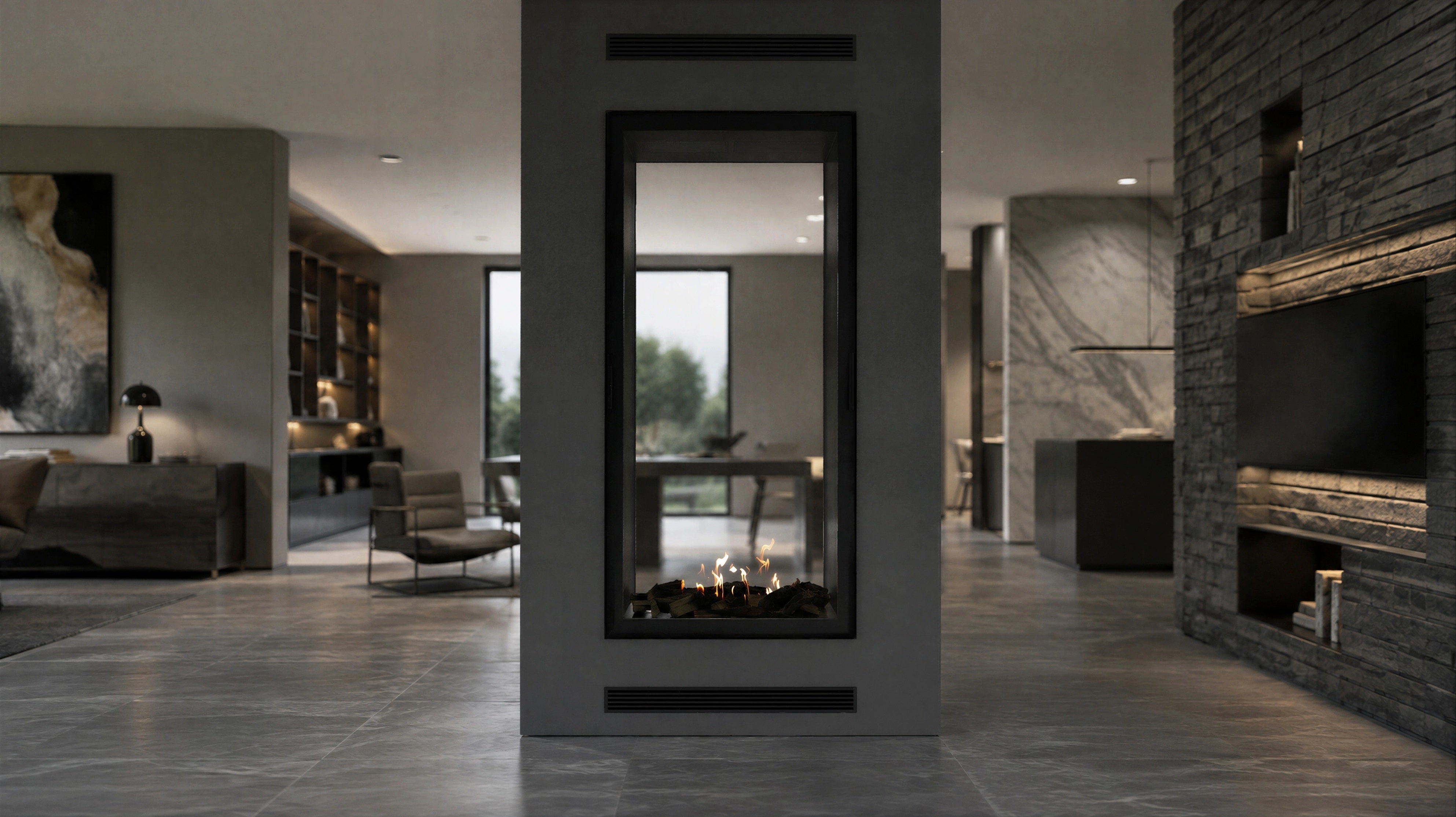 Bio ethanol fireplaces without a flue or chimney - Wild Flame