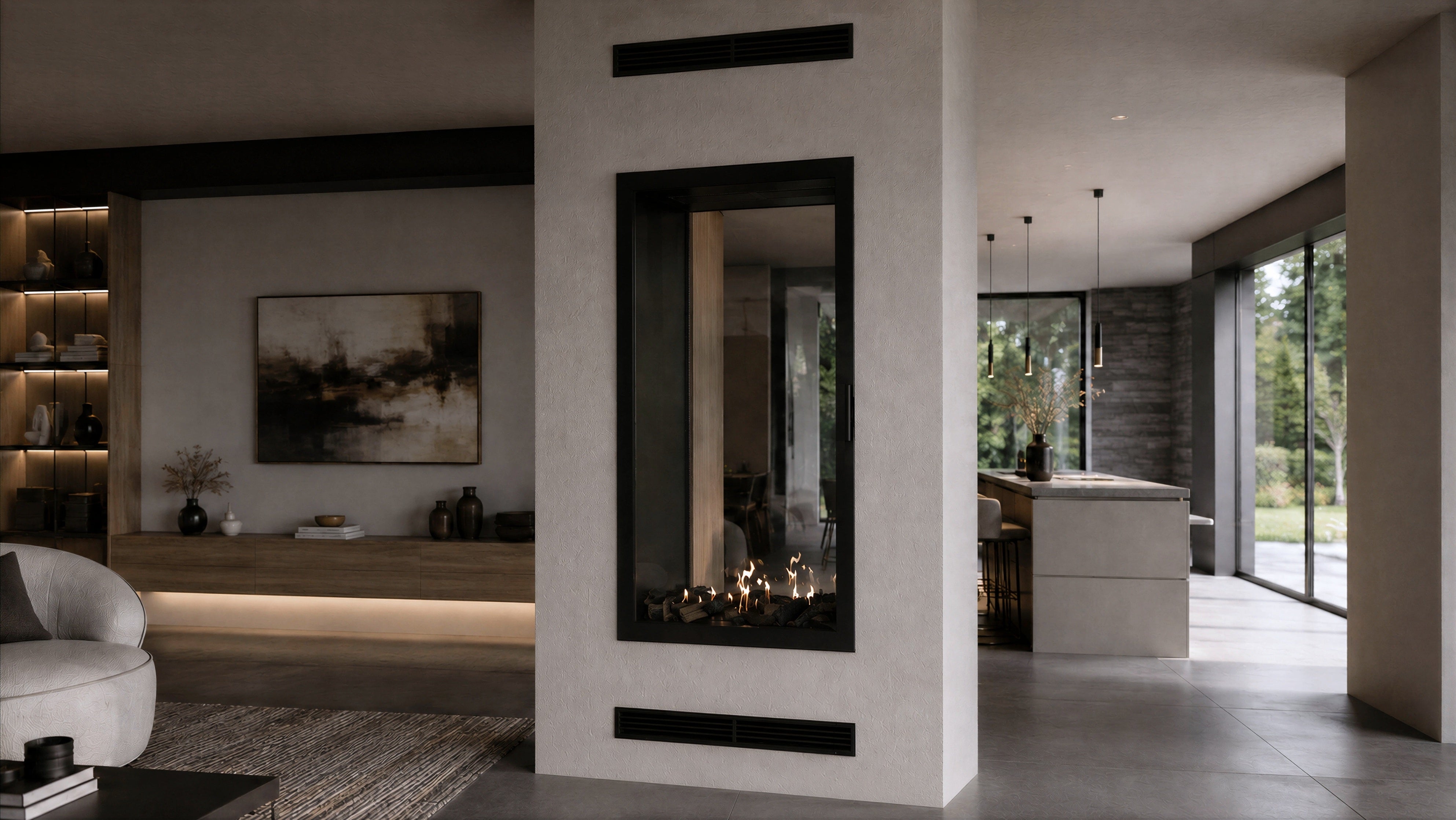 Bio ethanol fireplaces without a flue or chimney - Wild Flame