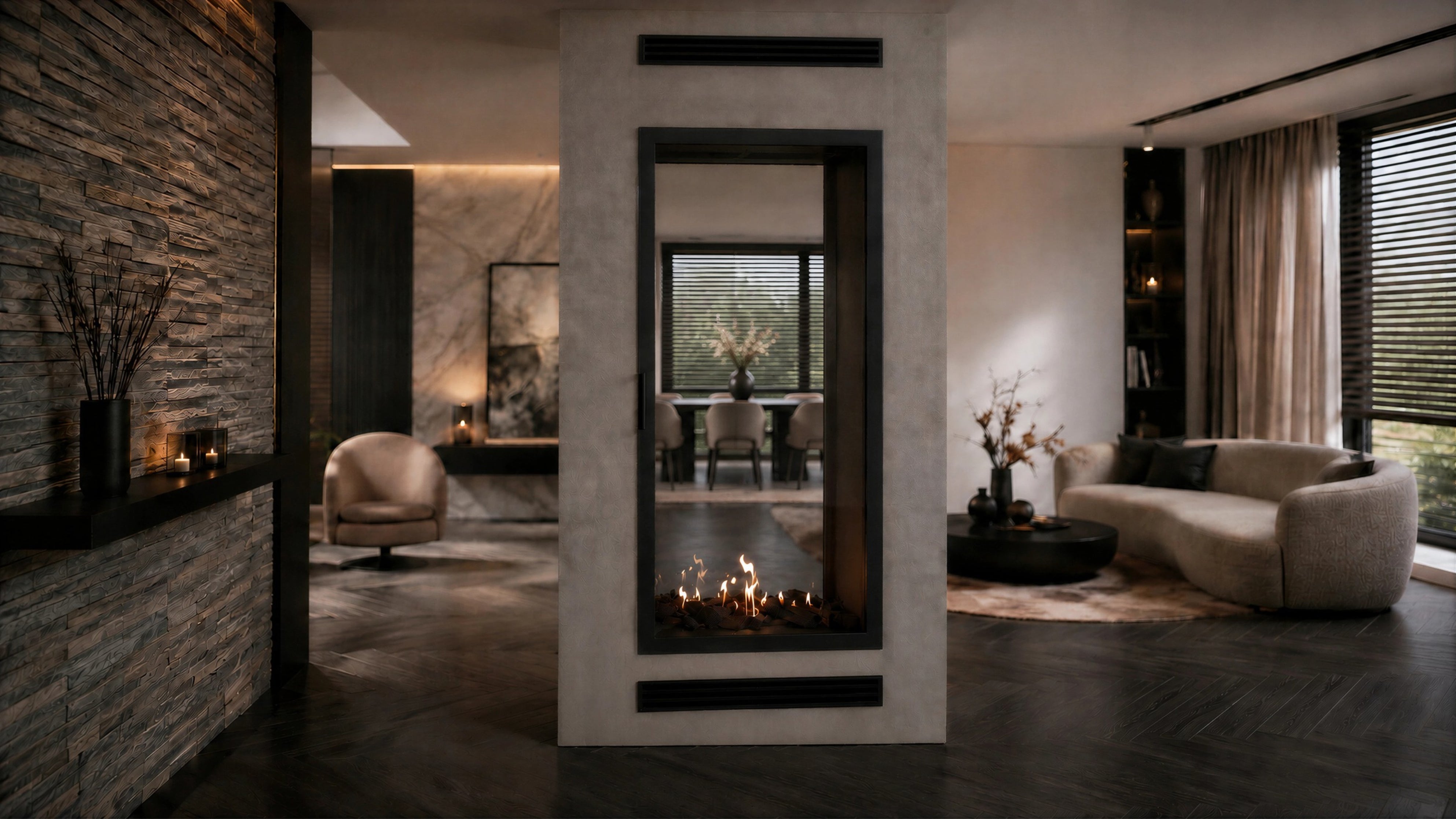 Bio ethanol fireplaces without a flue or chimney - Wild Flame