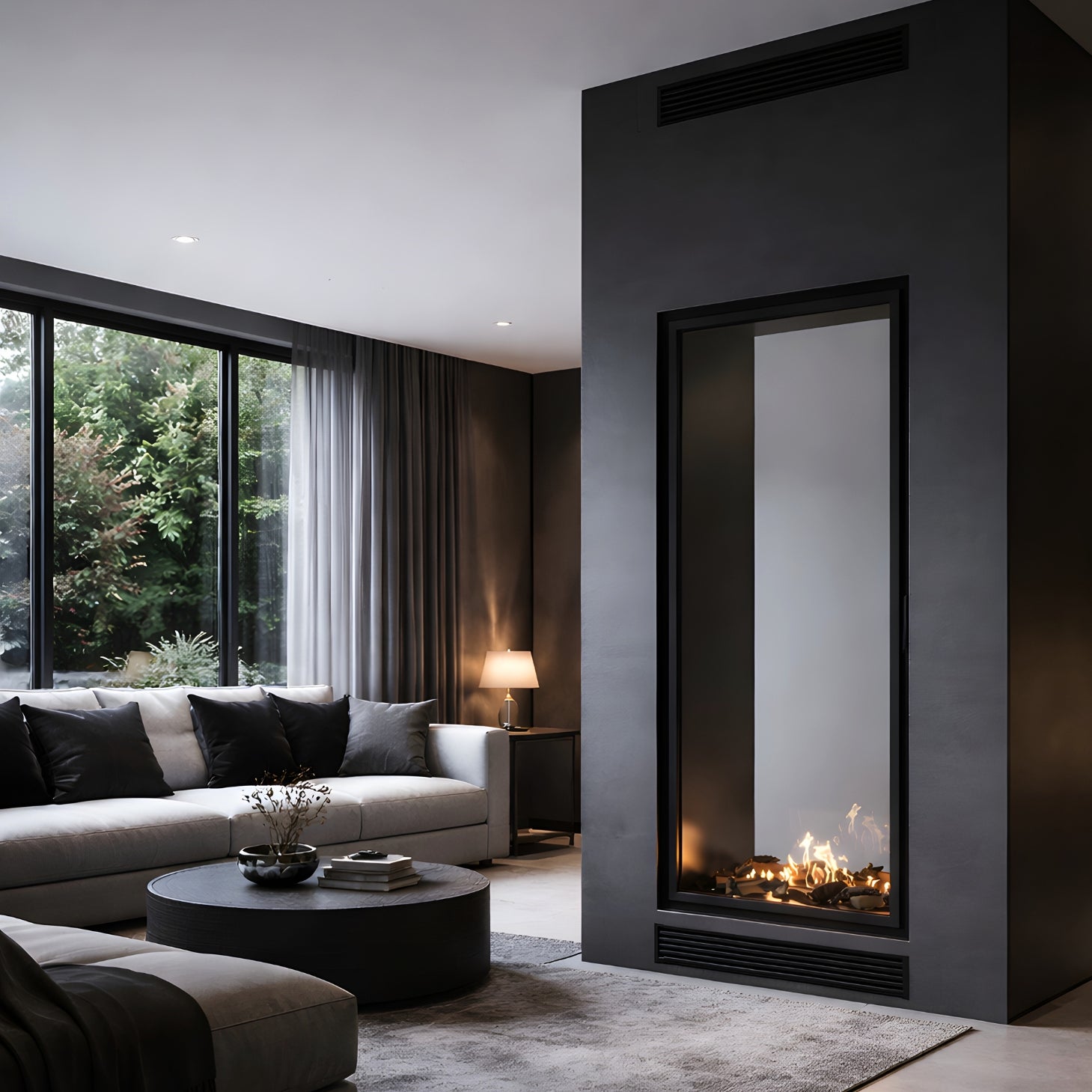 Bio ethanol fireplaces without a flue or chimney - Wild Flame