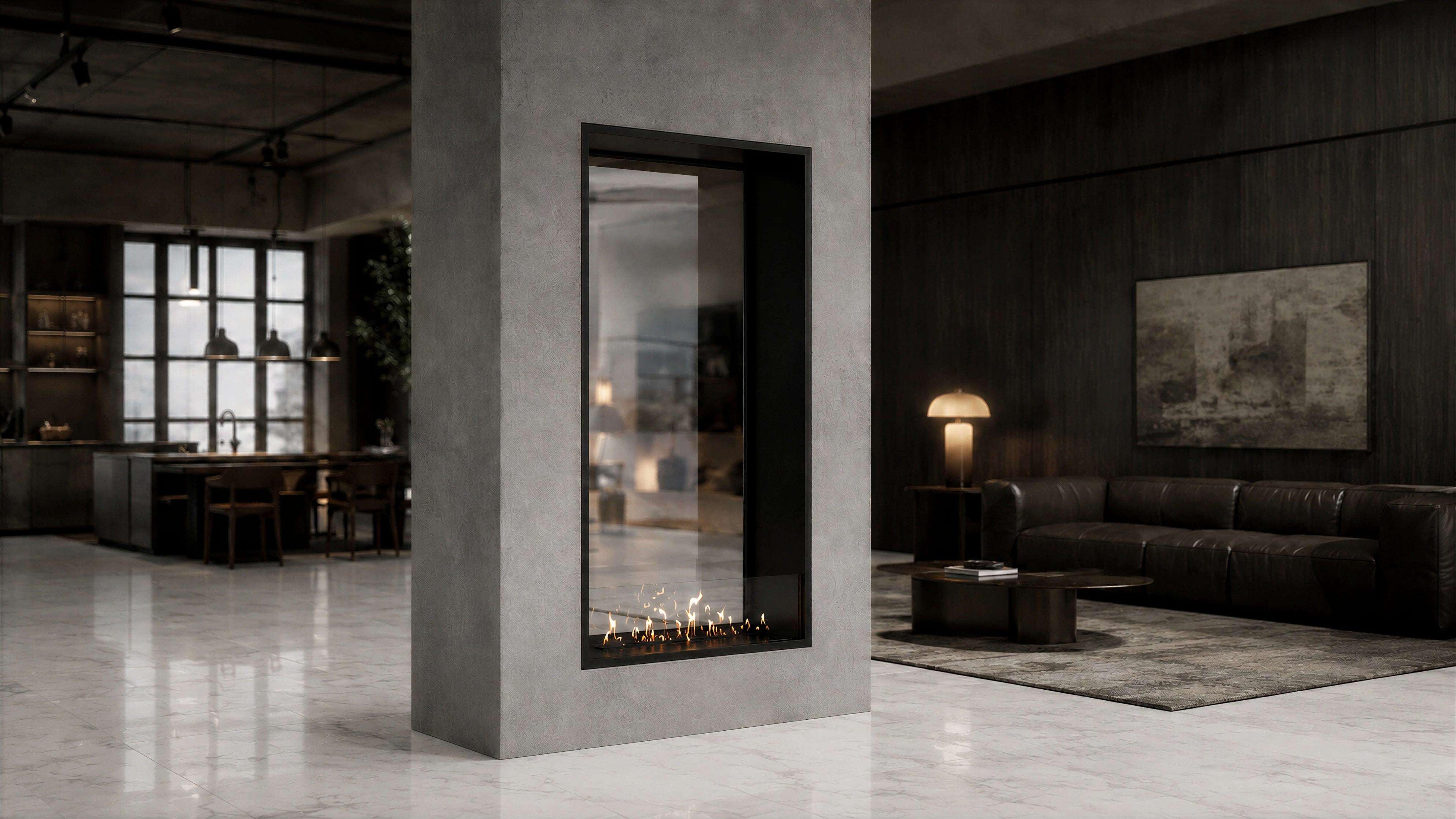 Bio ethanol fireplaces without a flue or chimney - Wild Flame