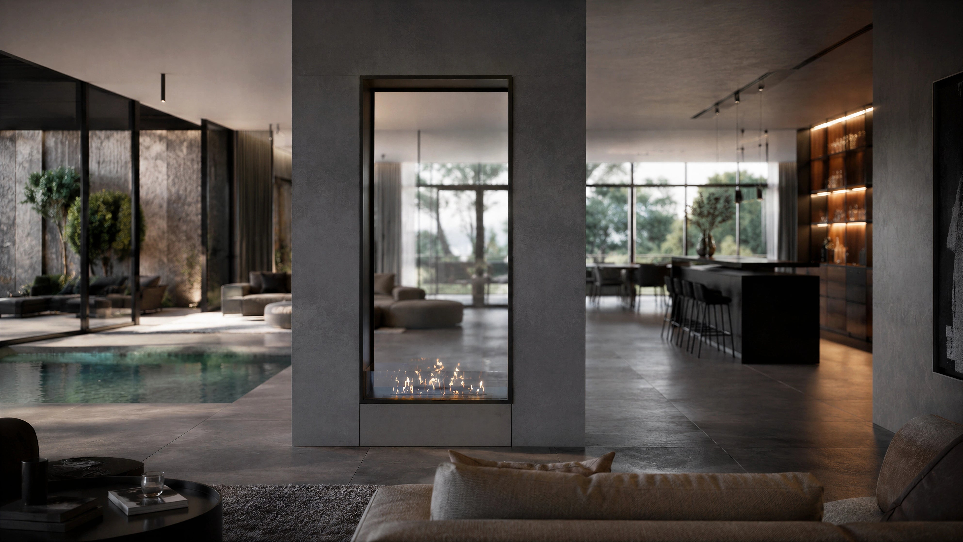 Bio ethanol fireplaces without a flue or chimney - Wild Flame
