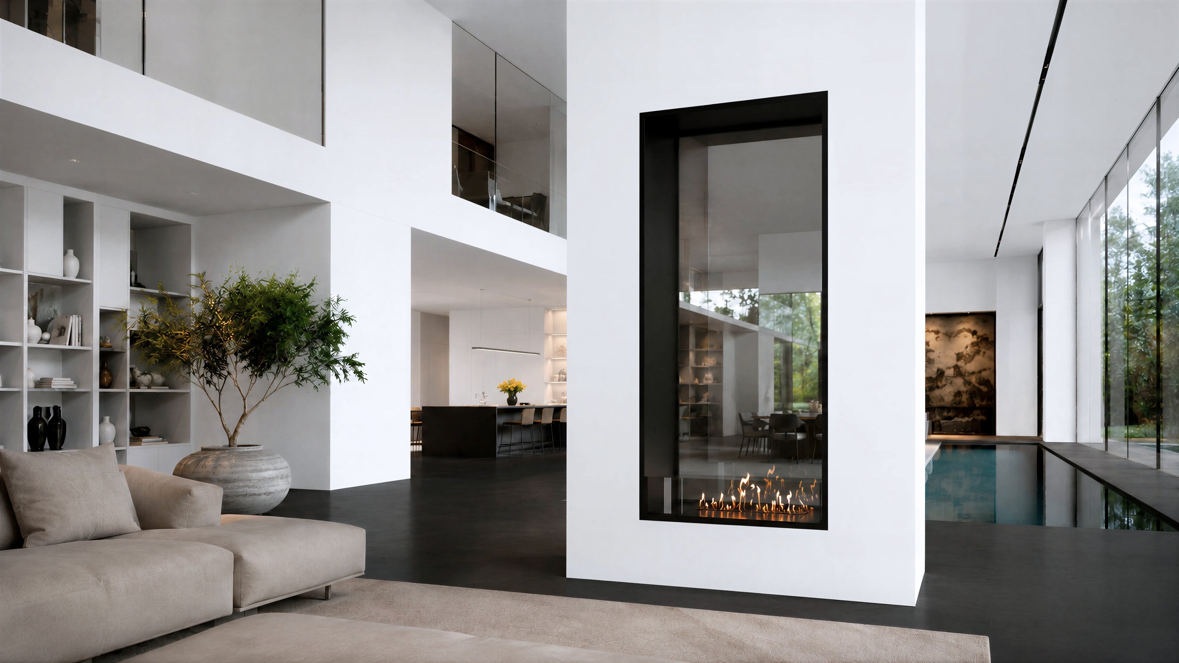 Bio ethanol fireplaces without a flue or chimney - Wild Flame