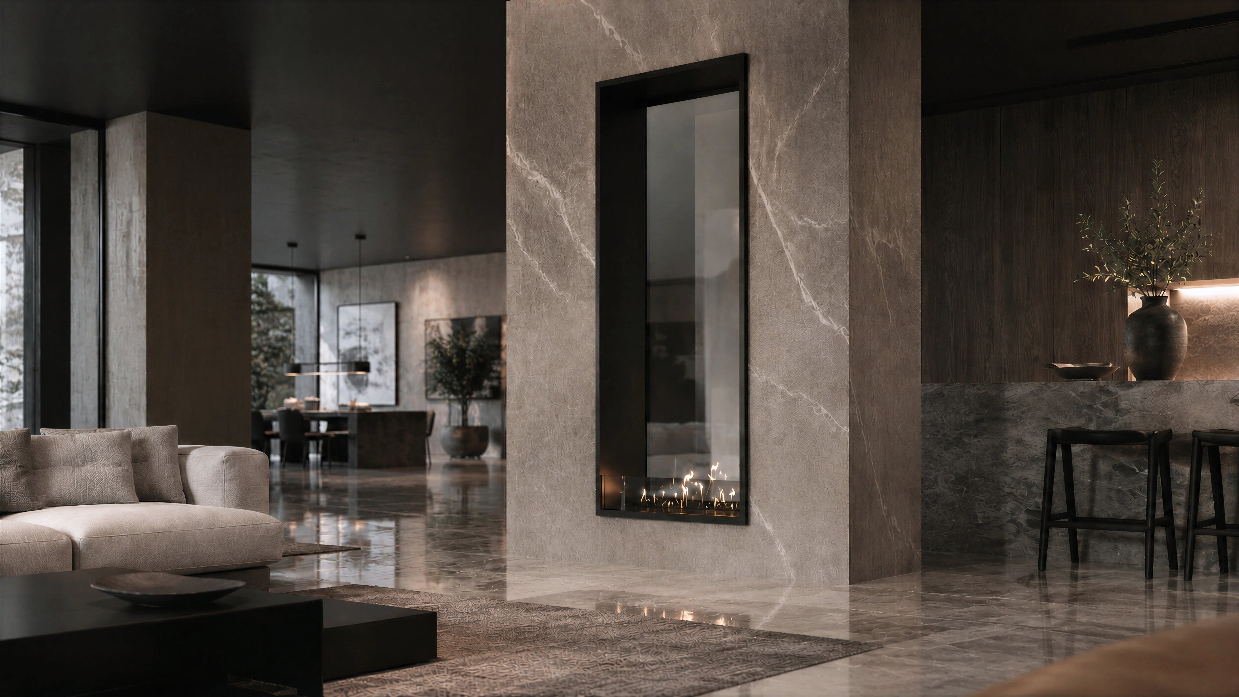 Bio ethanol fireplaces without a flue or chimney - Wild Flame