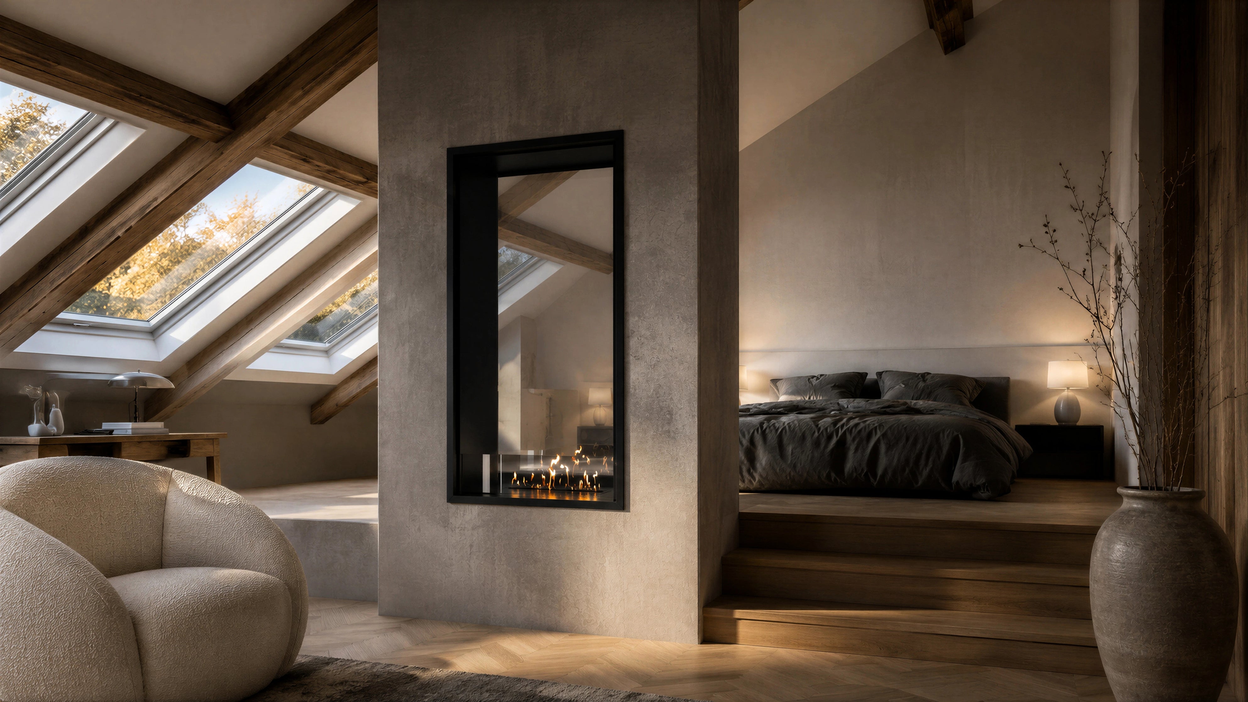 Bio ethanol fireplaces without a flue or chimney - Wild Flame
