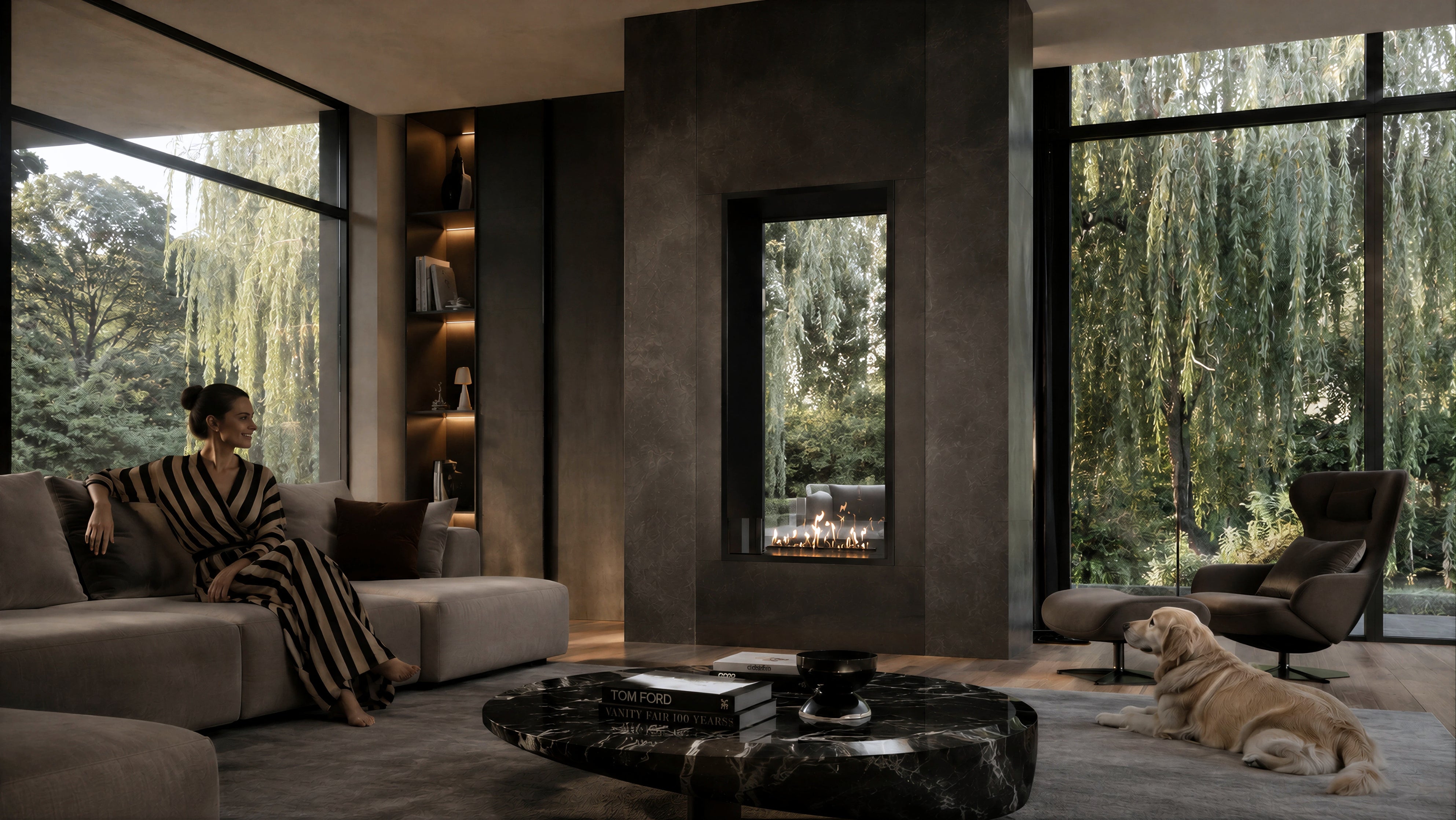 Bio ethanol fireplaces without a flue or chimney - Wild Flame