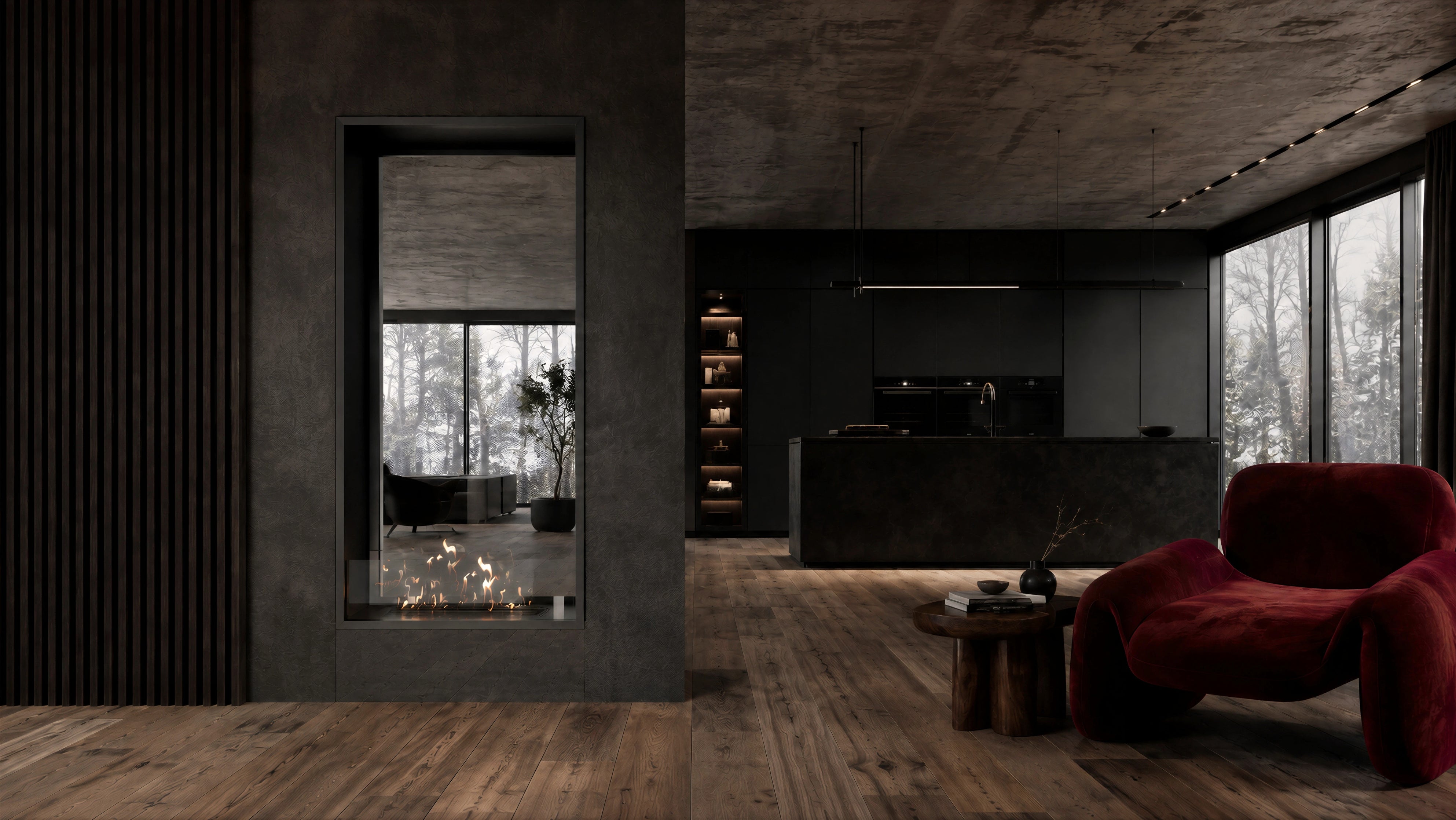 Bio ethanol fireplaces without a flue or chimney - Wild Flame