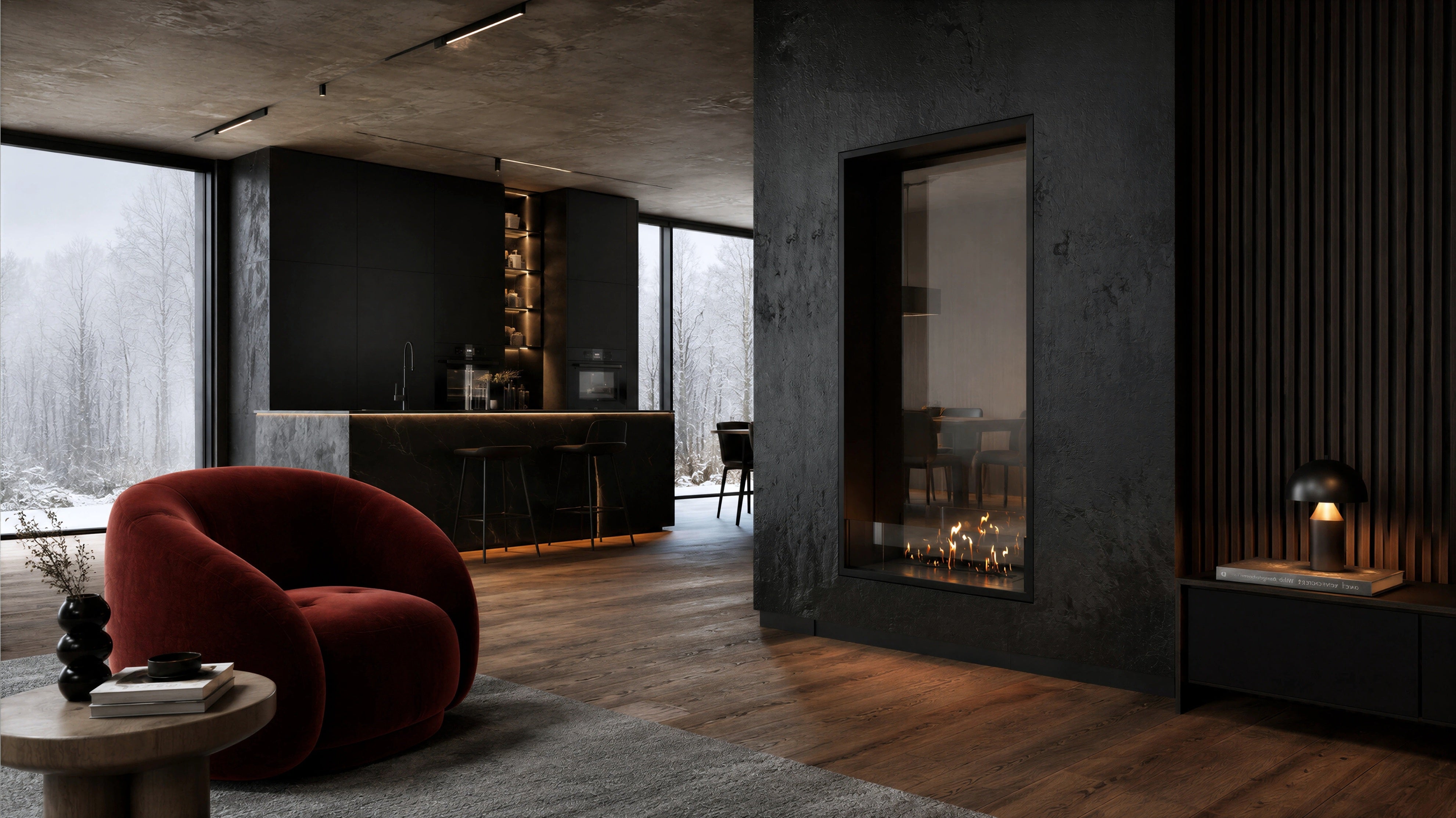 Bio ethanol fireplaces without a flue or chimney - Wild Flame