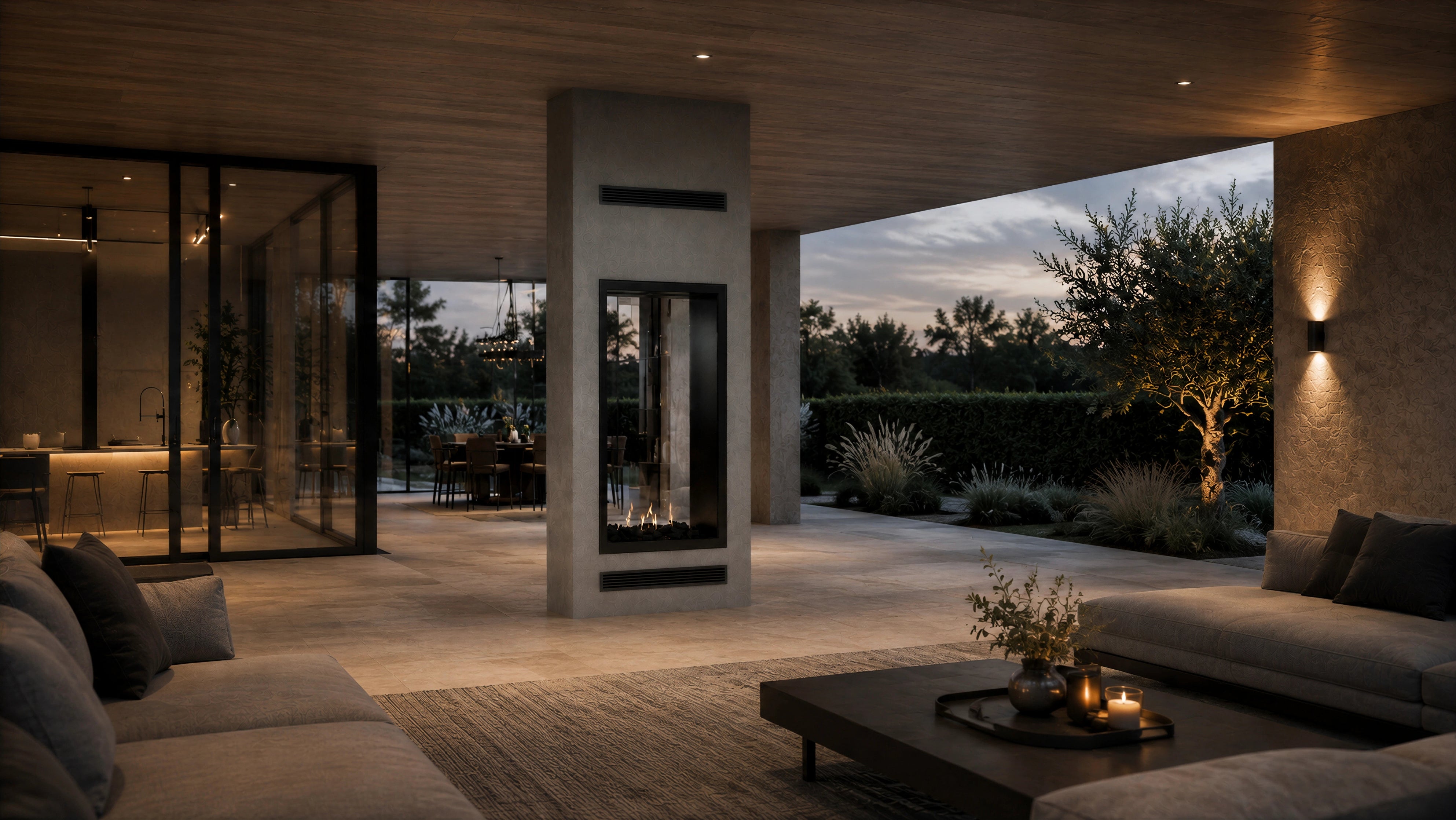 Bio ethanol fireplaces without a flue or chimney - Wild Flame