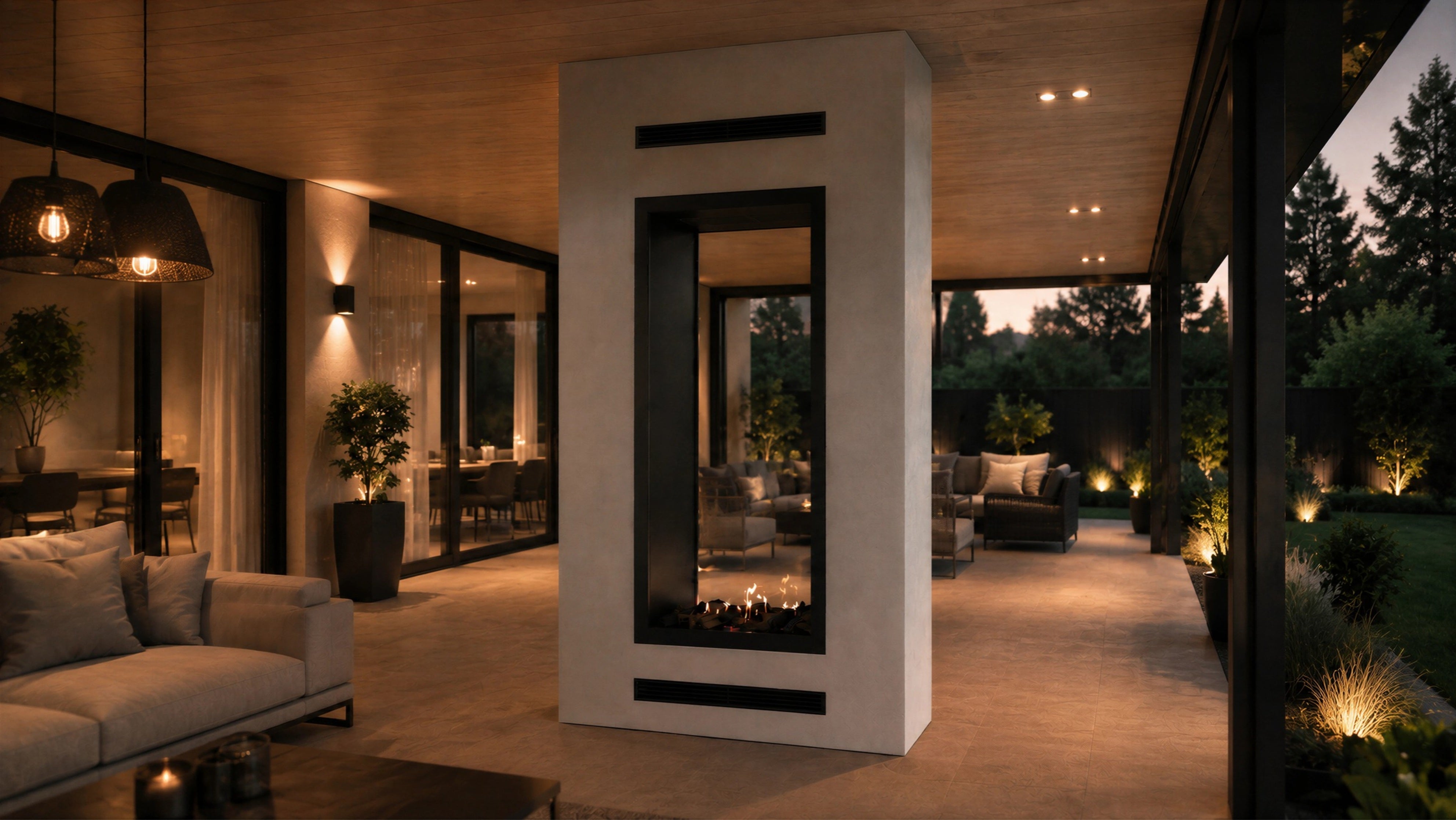 Bio ethanol fireplaces without a flue or chimney - Wild Flame