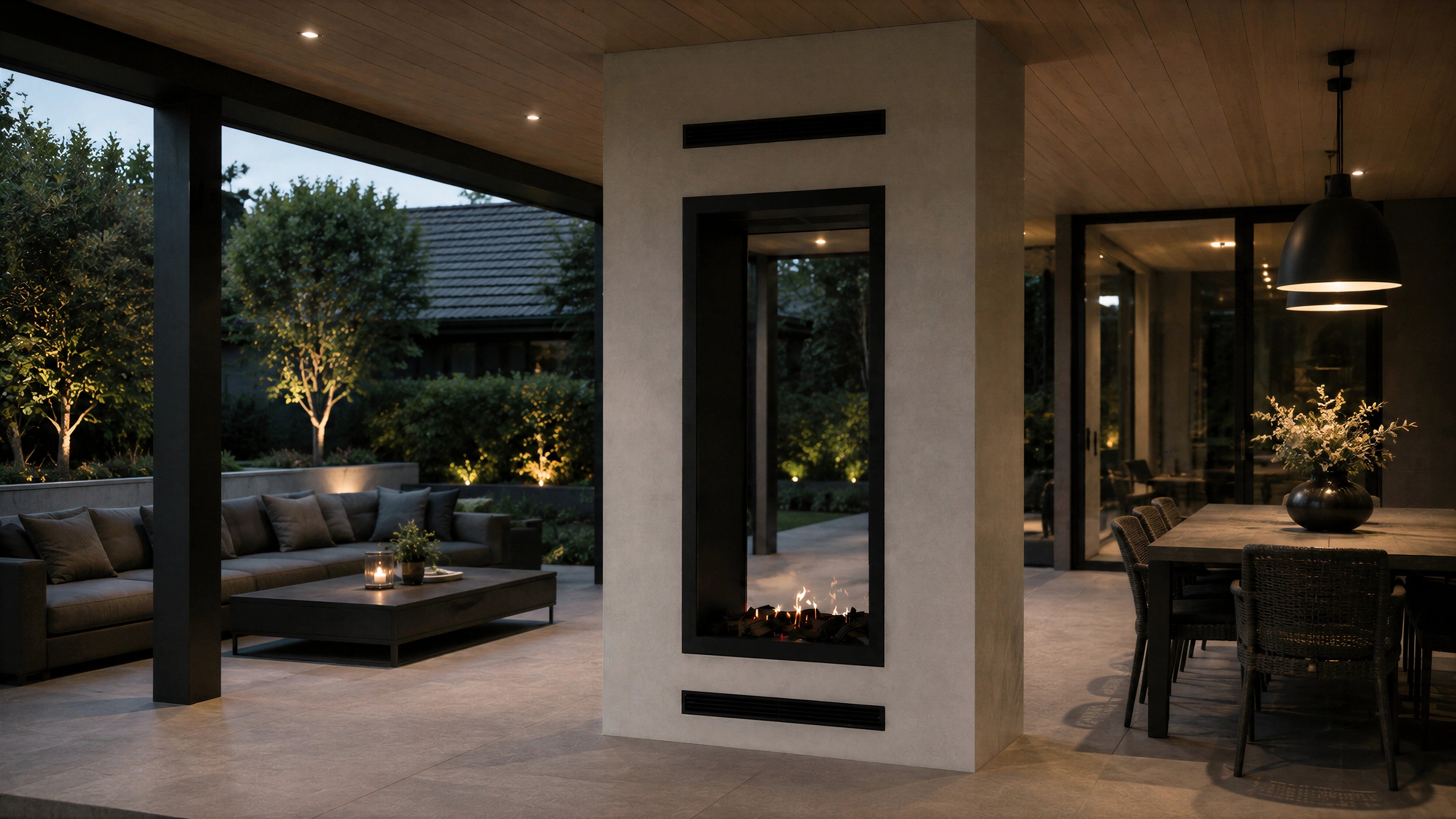 Bio ethanol fireplaces without a flue or chimney - Wild Flame