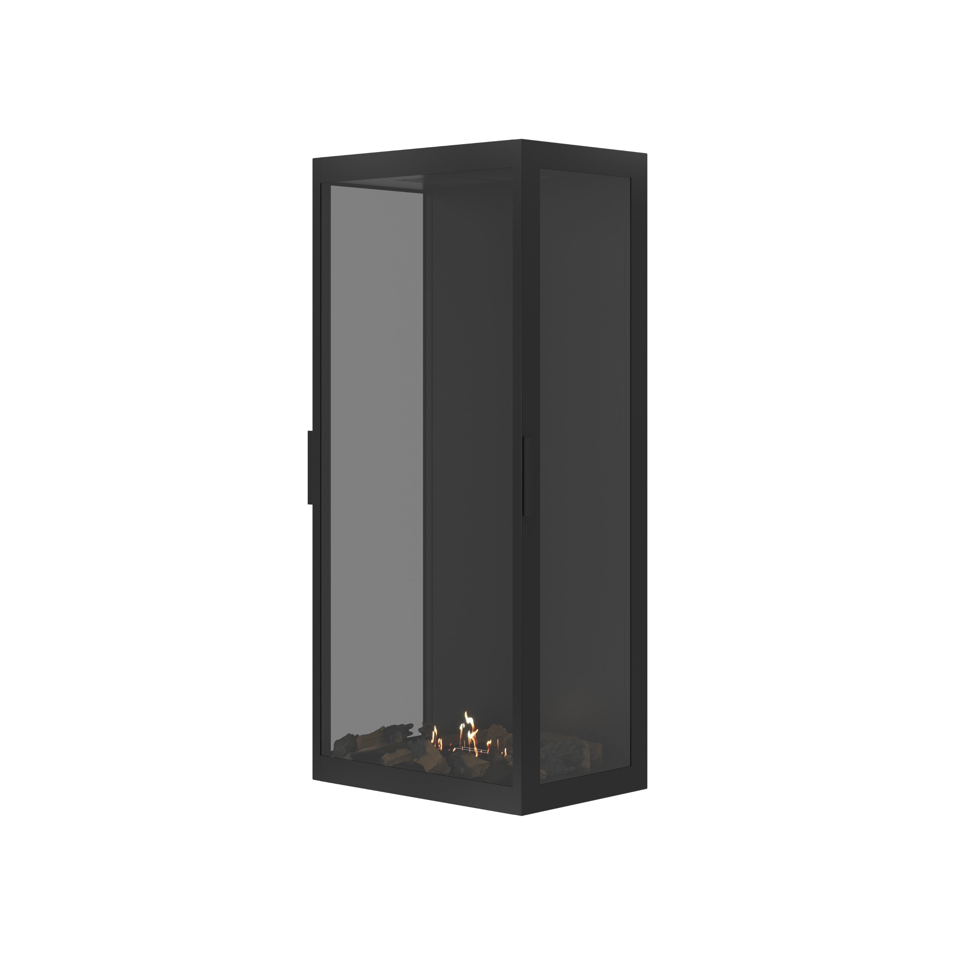 Image of Made Three-Sided Vertical Roomdivider Full Glass 60 x 120 cm