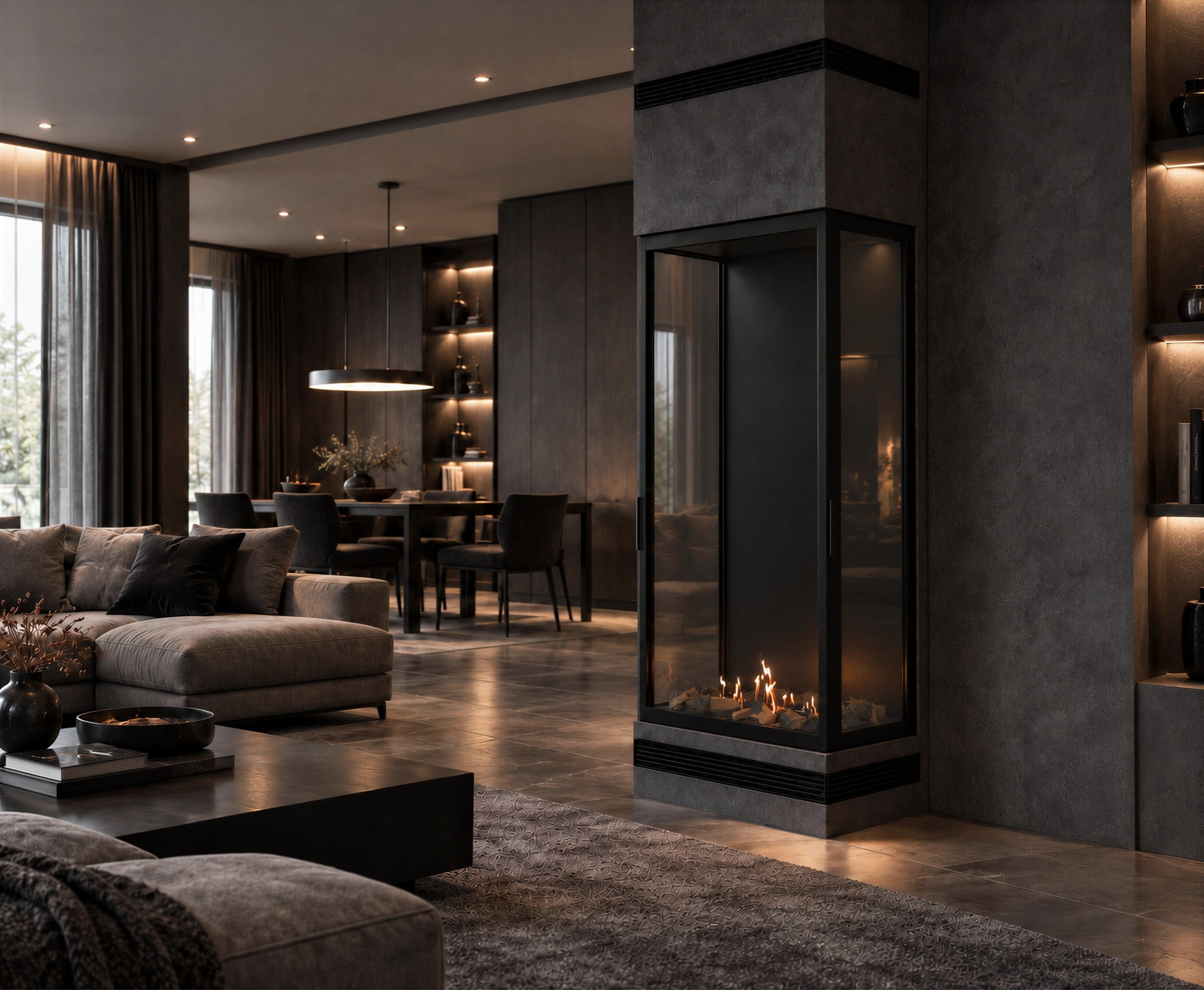 Bio ethanol fireplaces without a flue or chimney - Wild Flame