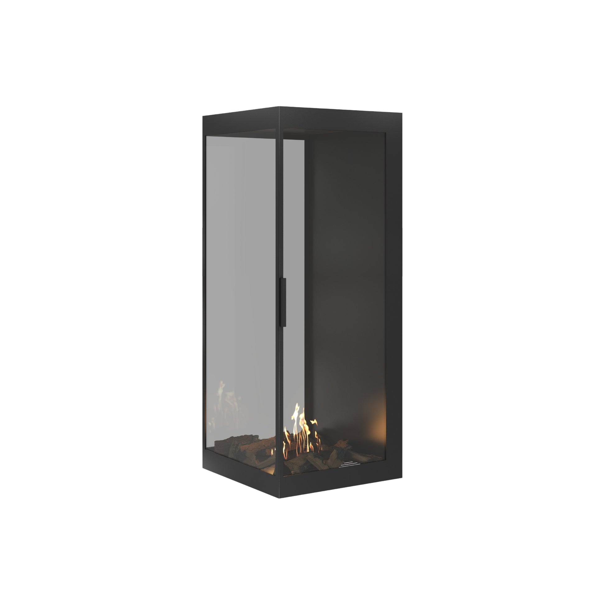 Saint Roomdivider with Full Glass 50 x 140 cm