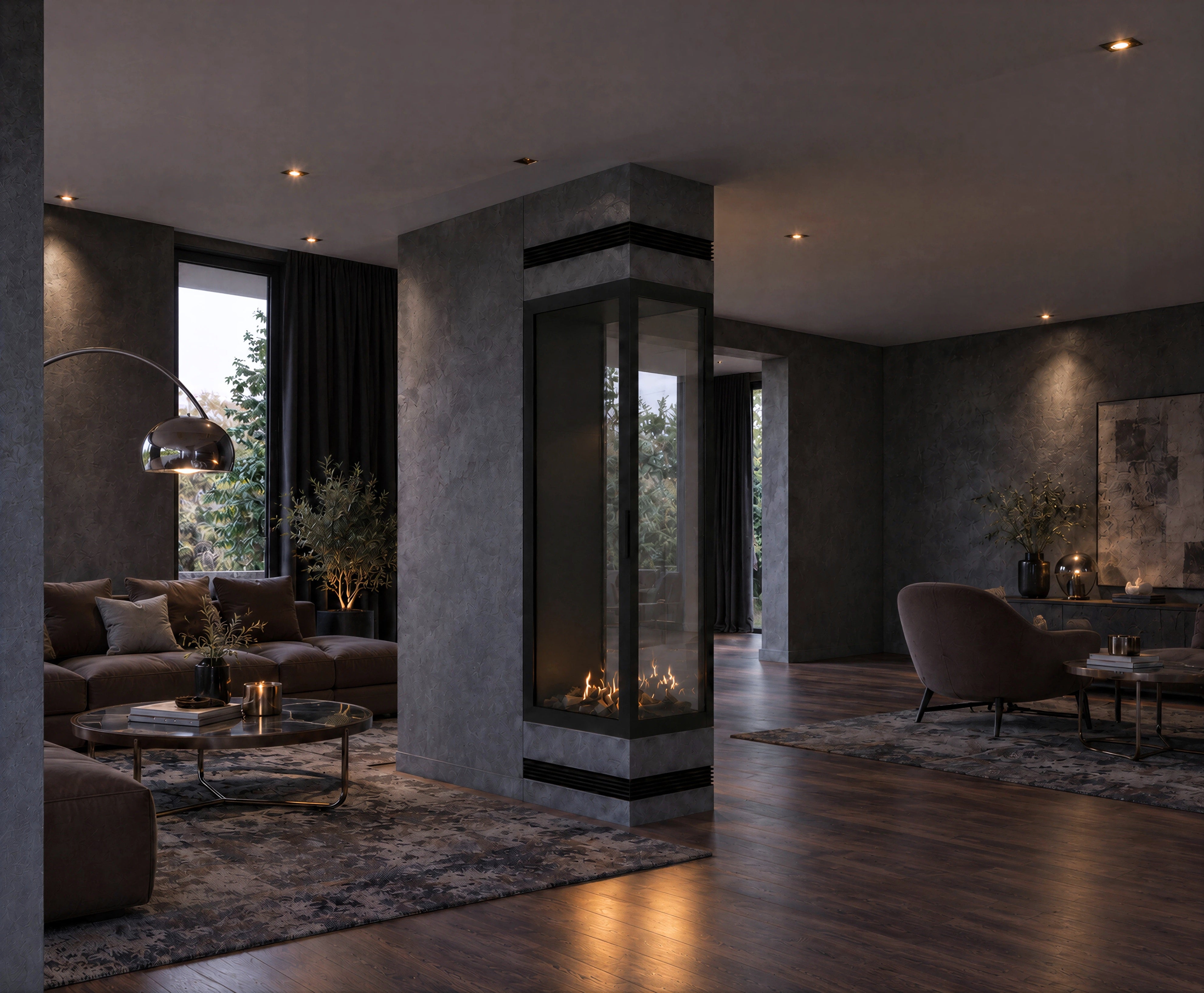 Bio ethanol fireplaces without a flue or chimney - Wild Flame