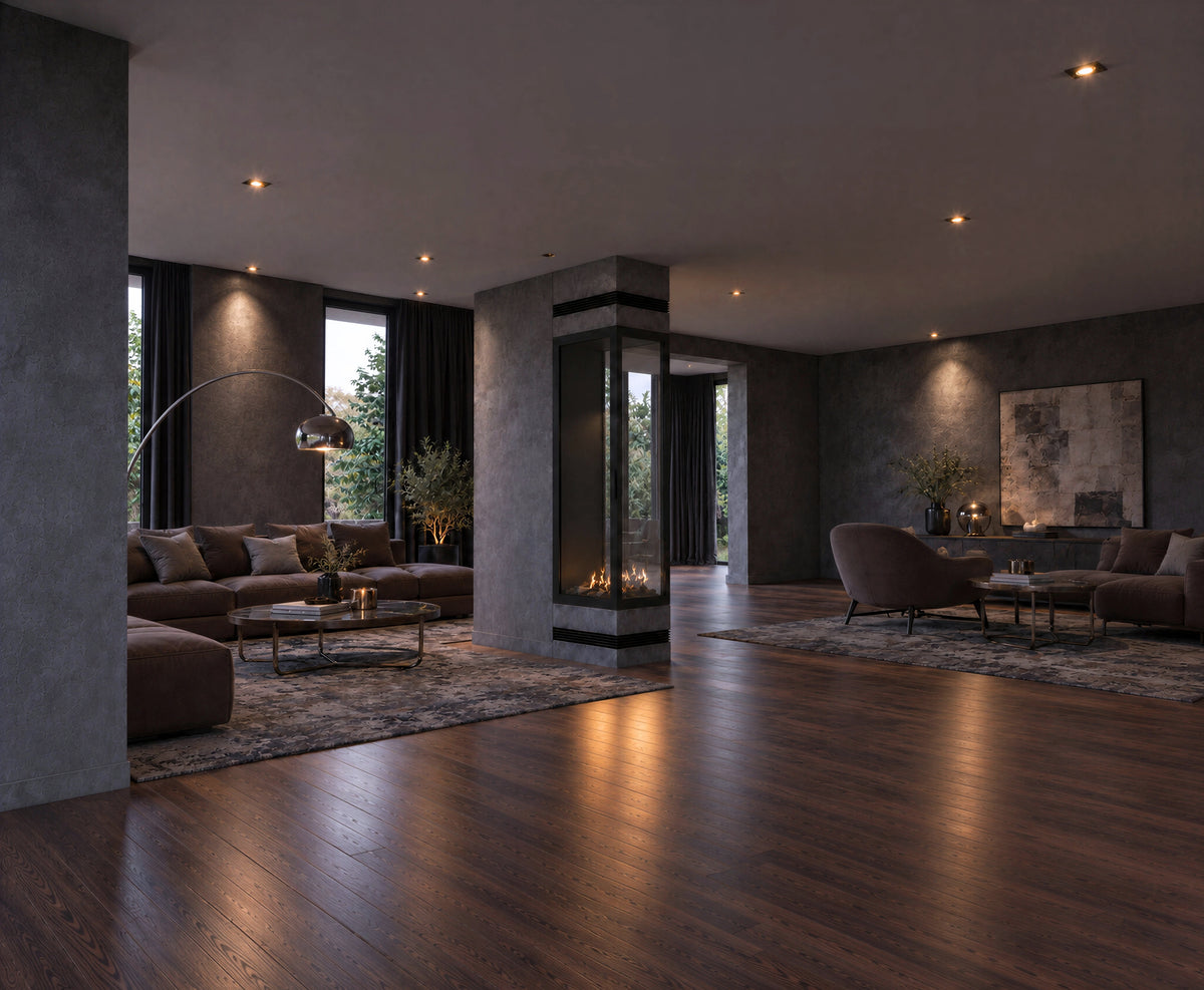 Saint Roomdivider with Full Glass 60 x 100 cm