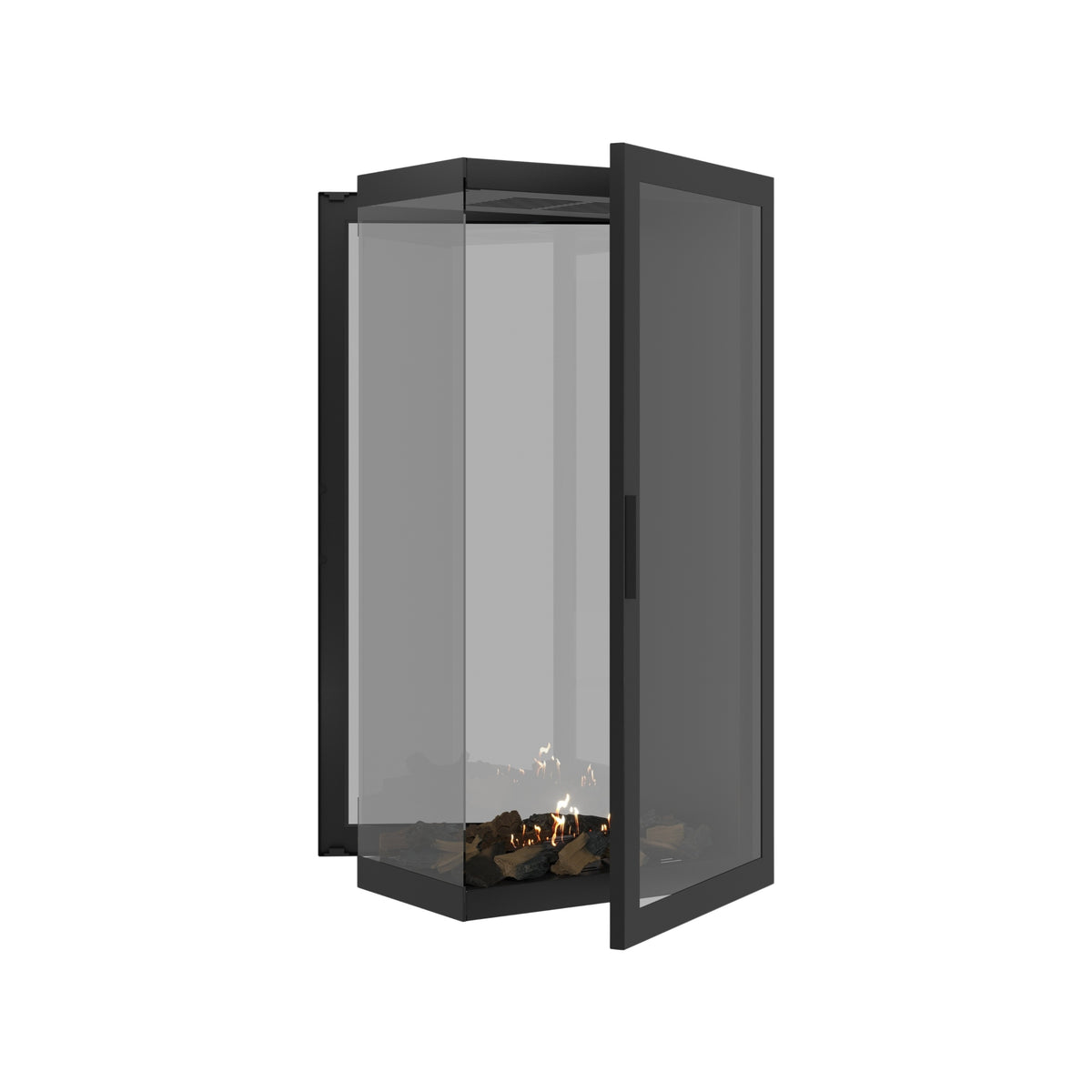Saint Roomdivider with Full Glass 60 x 120 cm