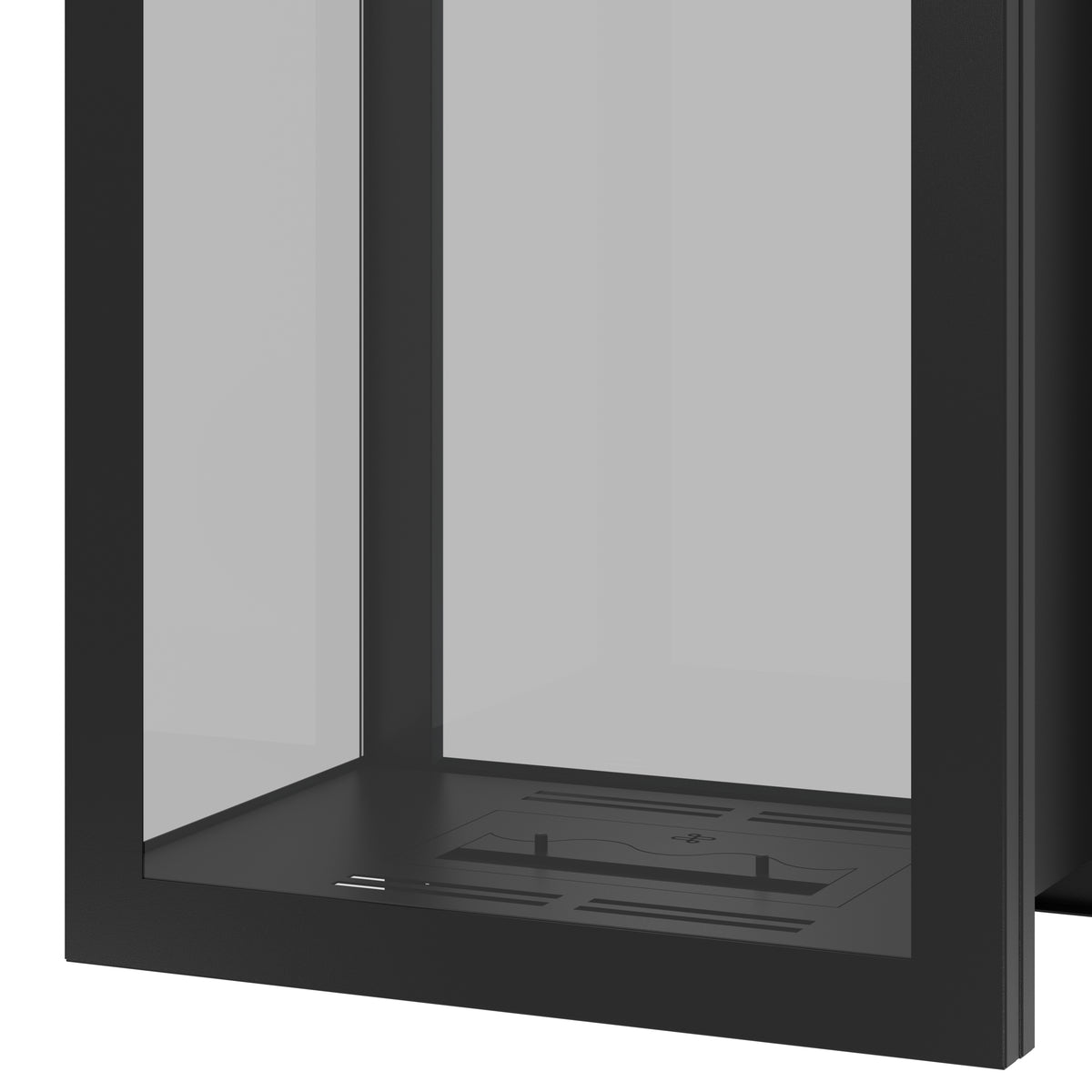 Saint Roomdivider with Full Glass 60 x 120 cm