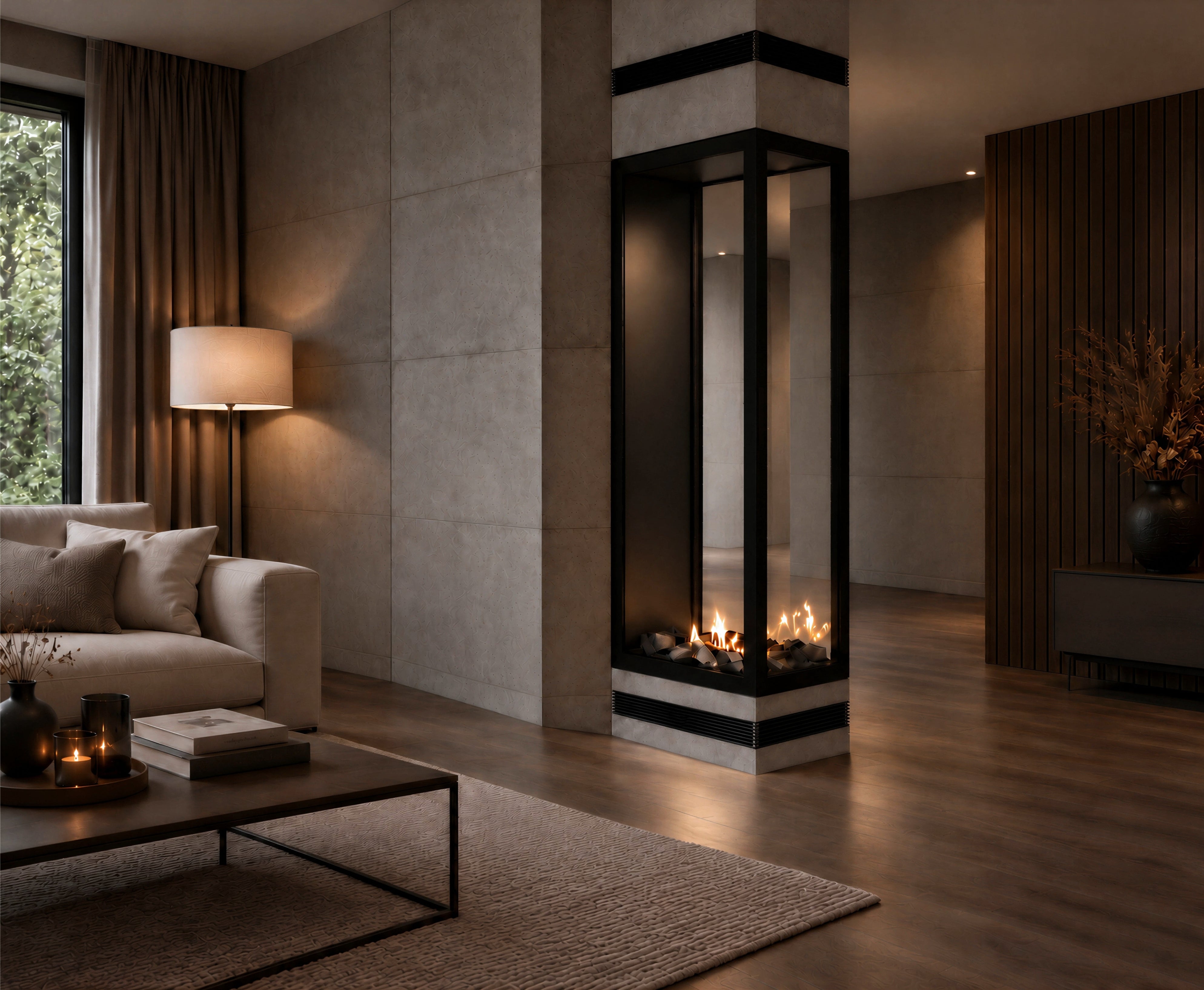 Bio ethanol fireplaces without a flue or chimney - Wild Flame