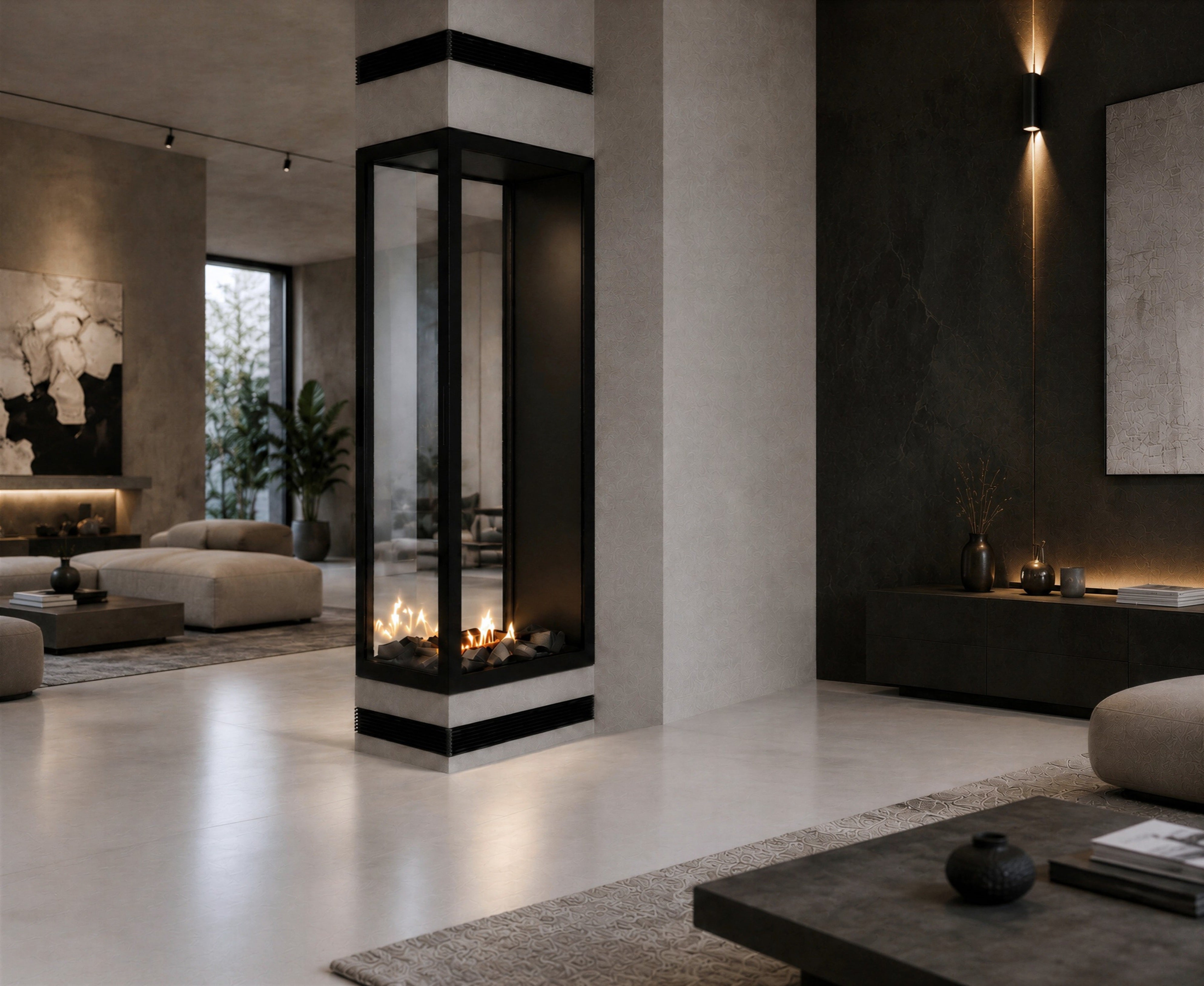 Bio ethanol fireplaces without a flue or chimney - Wild Flame