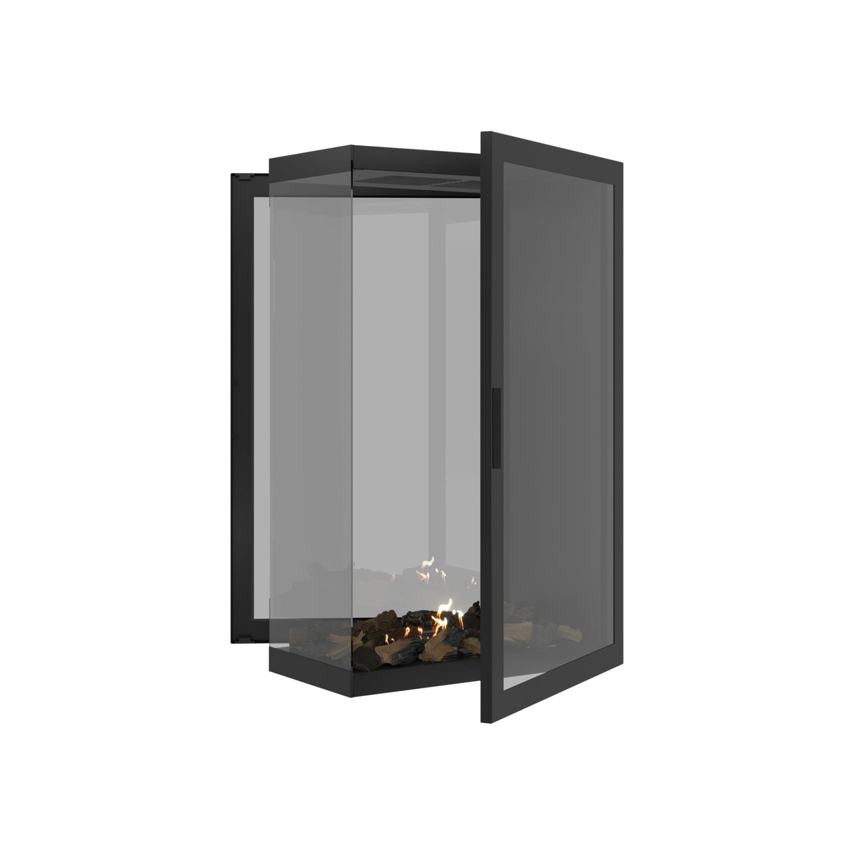 Saint Roomdivider with Full Glass 70 x 100 cm