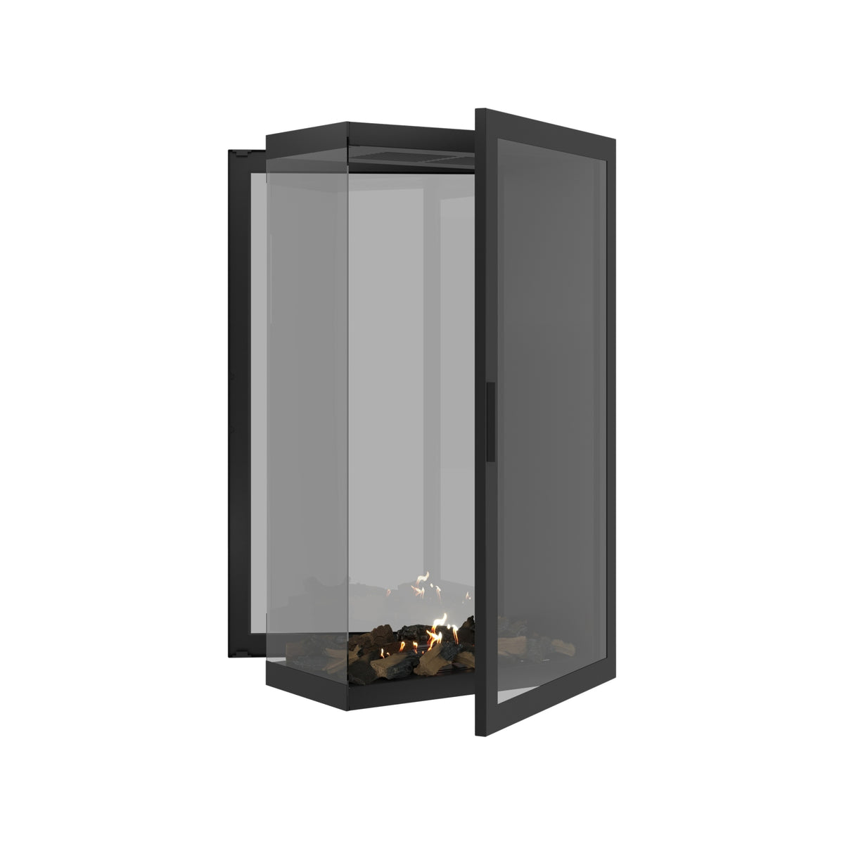 Saint Roomdivider with Full Glass 70 x 120 cm