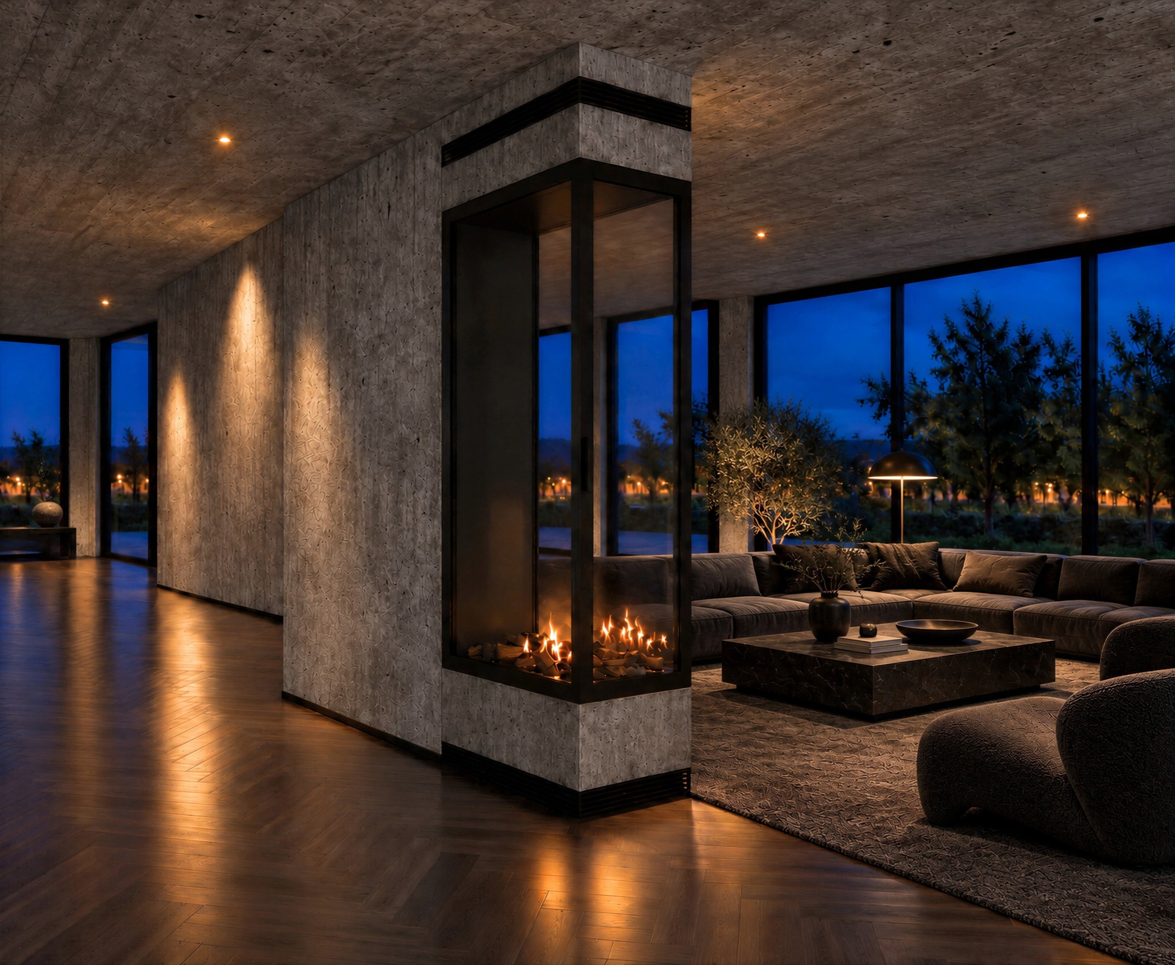 Bio ethanol fireplaces without a flue or chimney - Wild Flame