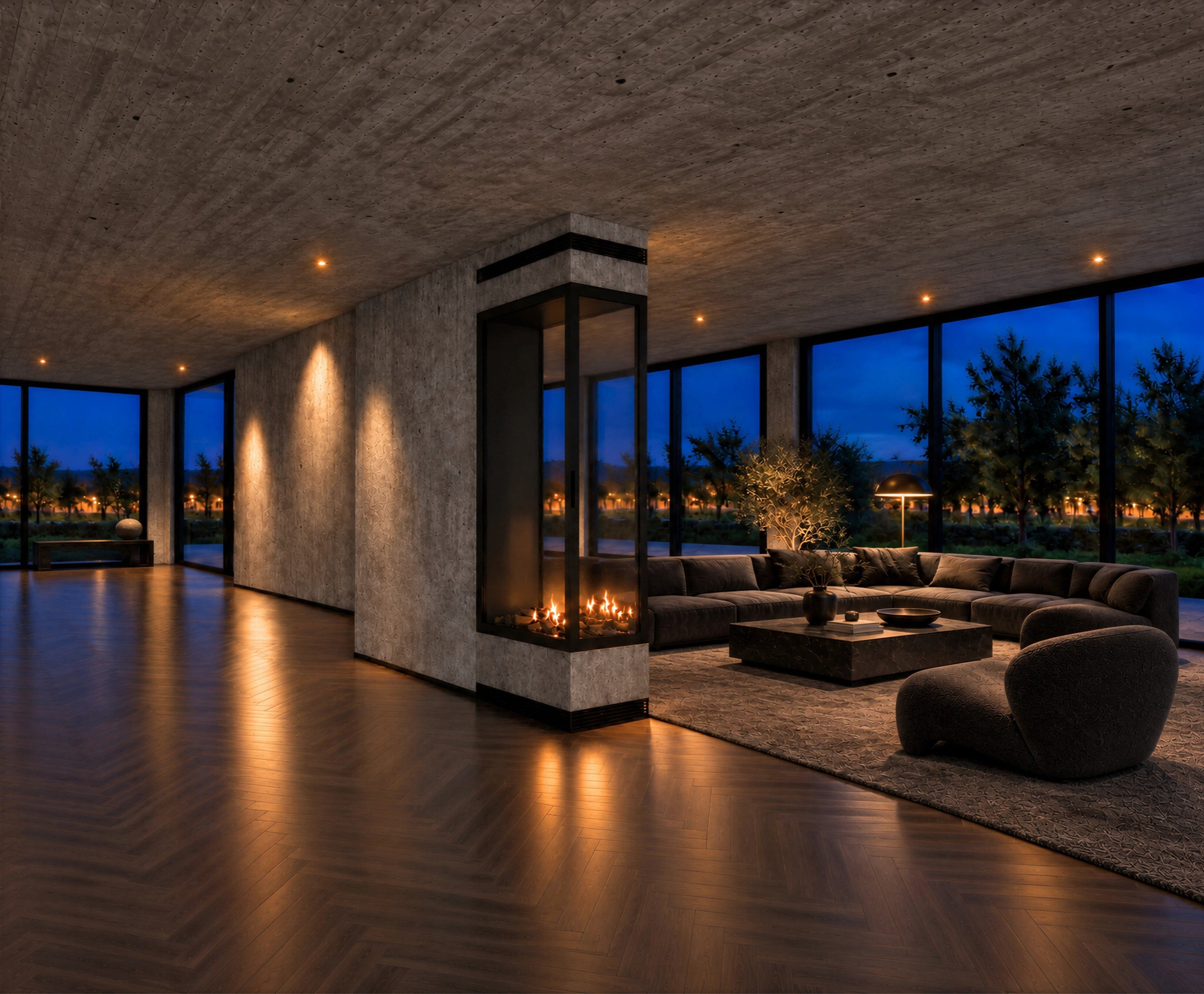 Image of Saint Roomdivider with Full Glass 70 x 120 cm