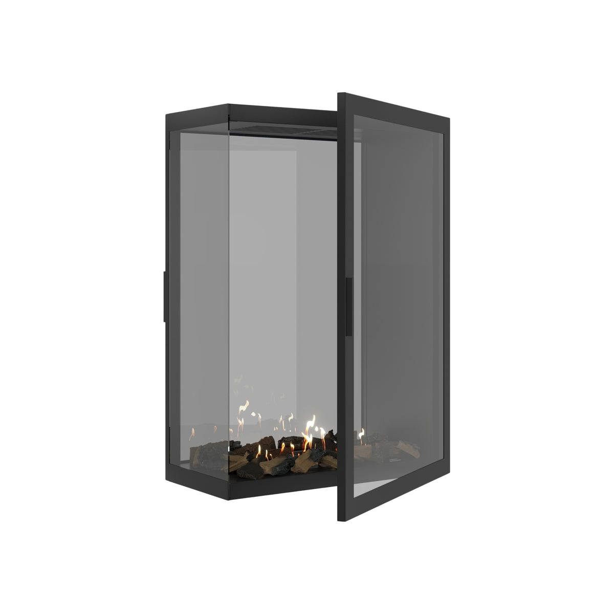 Saint Roomdivider with Full Glass 80 x 100 cm