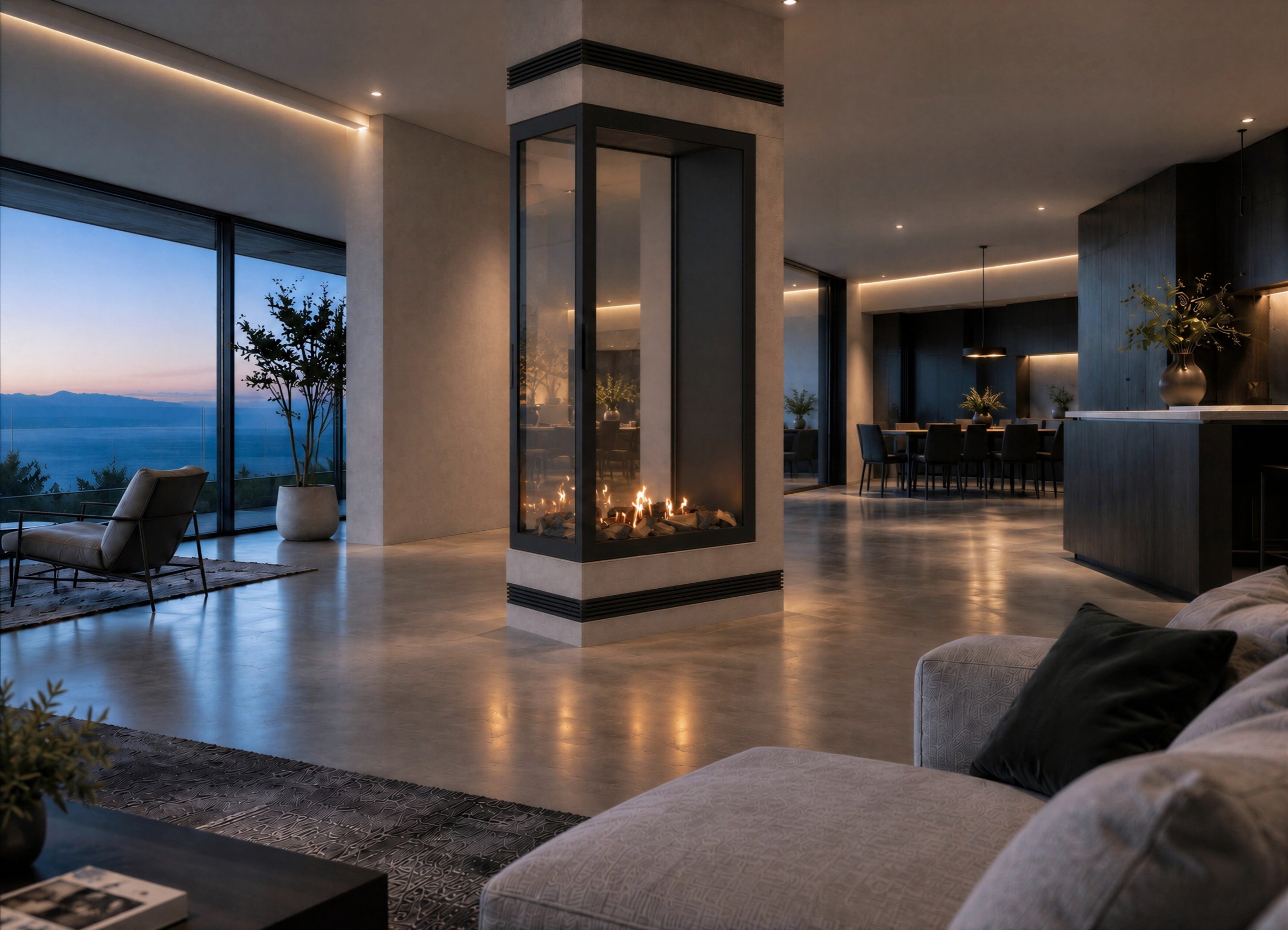 Bio ethanol fireplaces without a flue or chimney - Wild Flame