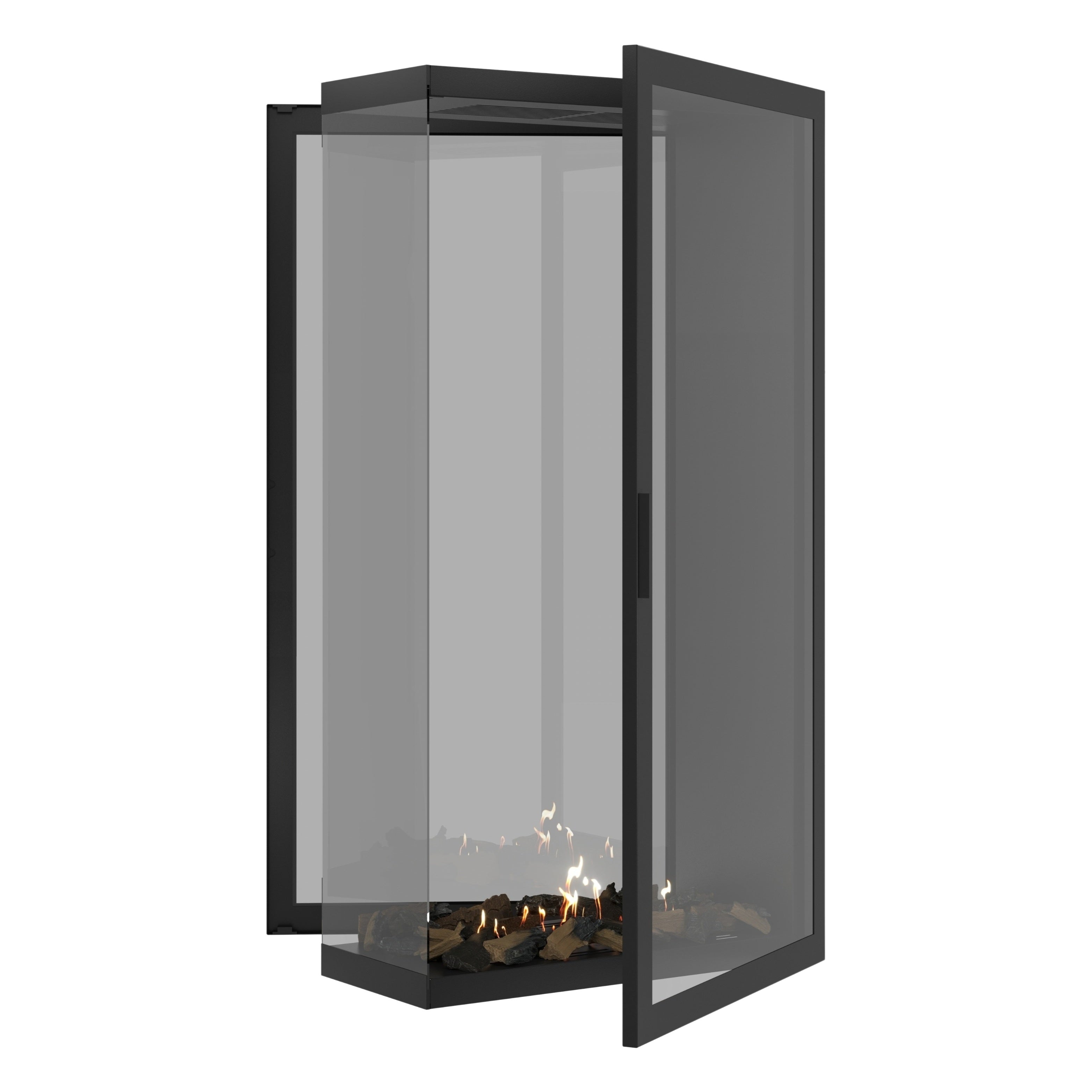 Image of Saint Roomdivider with Full Glass 80 x 180 cm