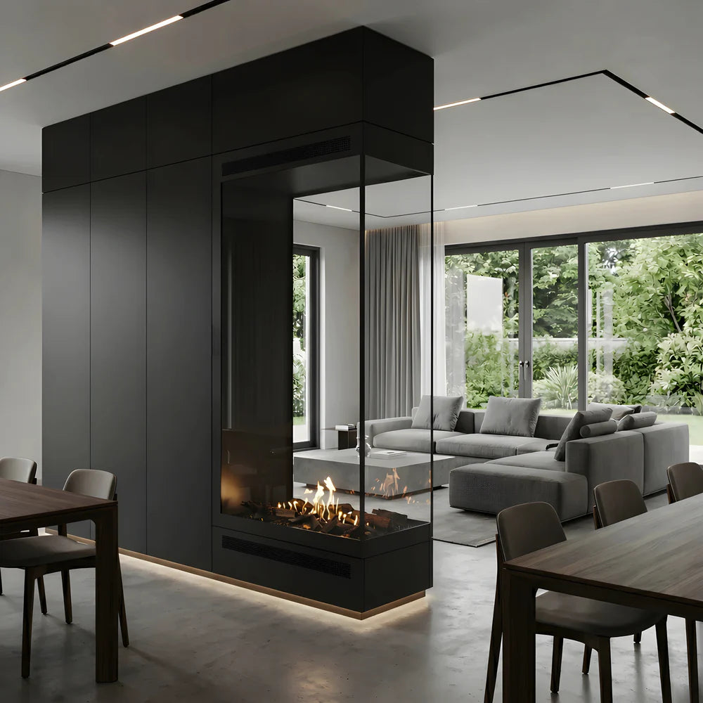 Image of Saint Roomdivider with Full Glass 50 x 140 cm