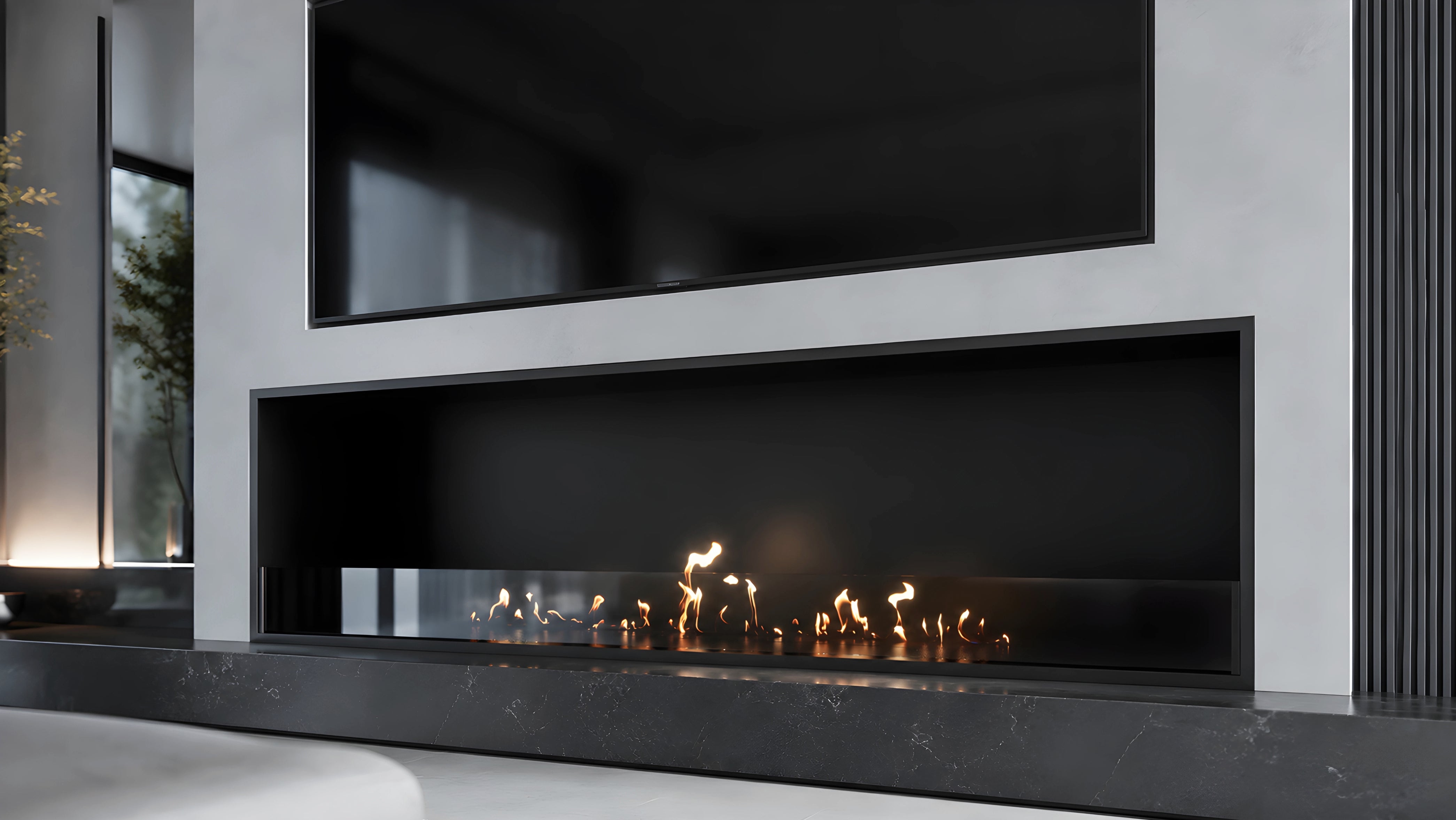 Image of Selected Built-in Fireplace 140 cm