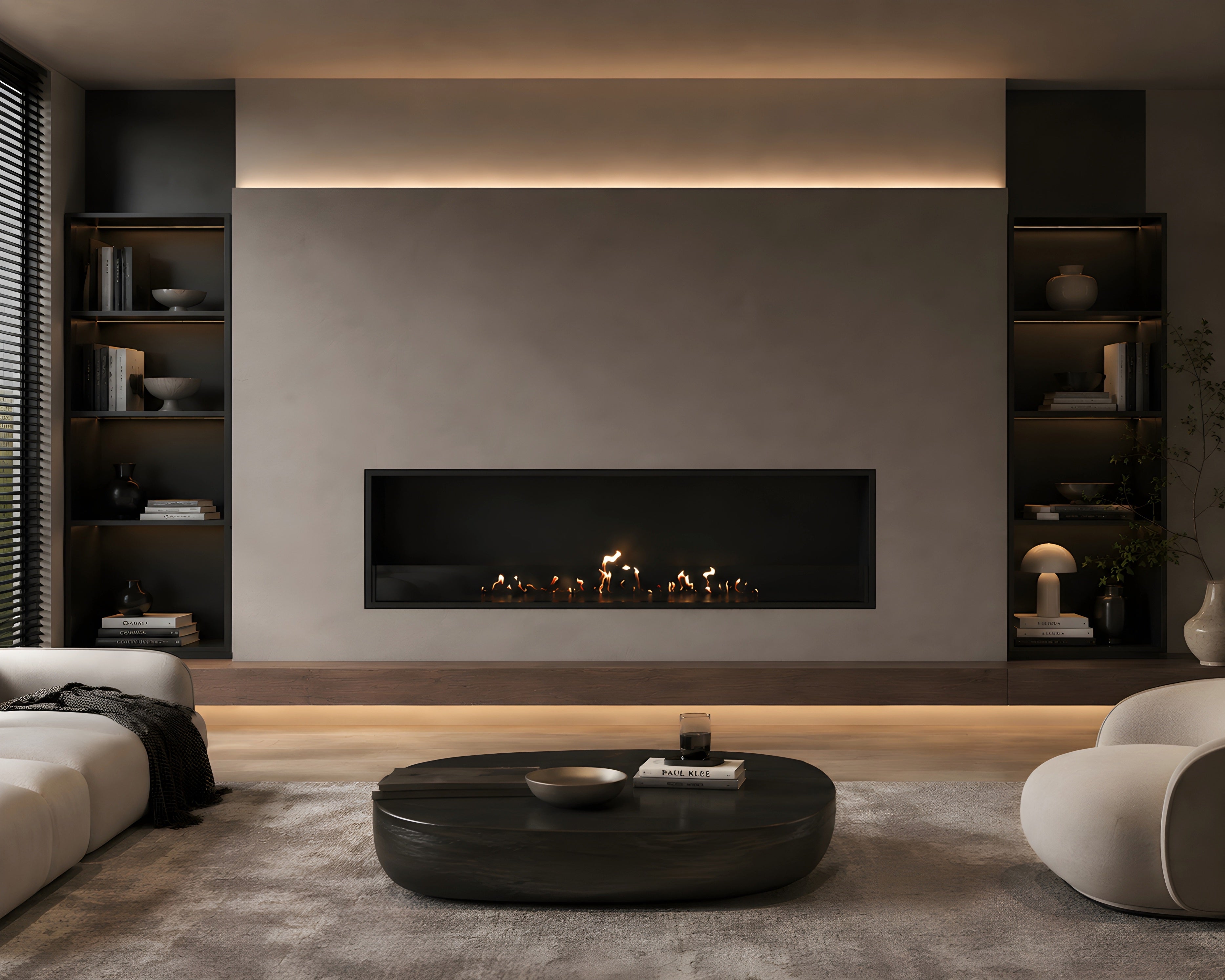 Image of Selected Built-in Fireplace 160 cm