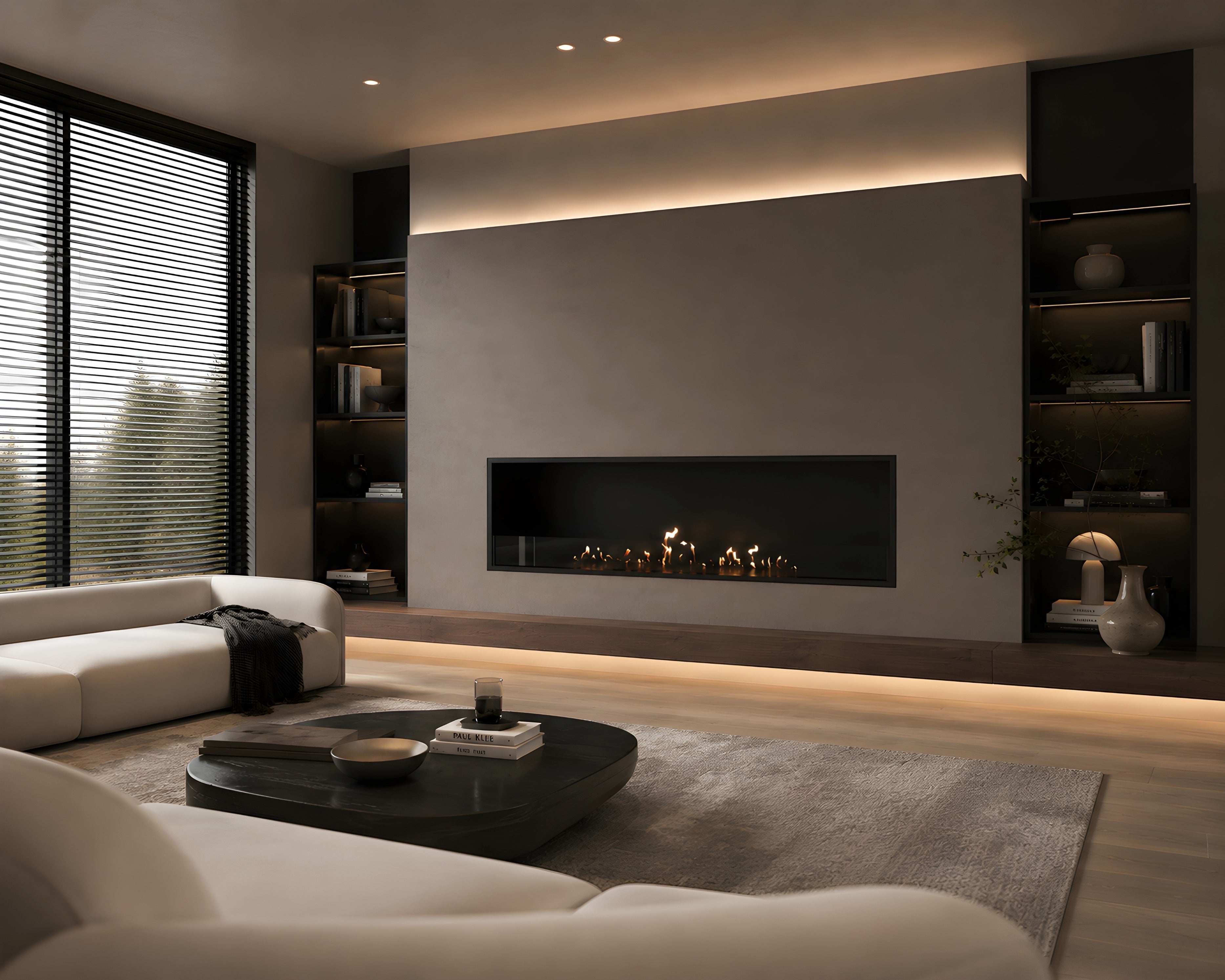 Image of Selected Built-in Fireplace 160 cm