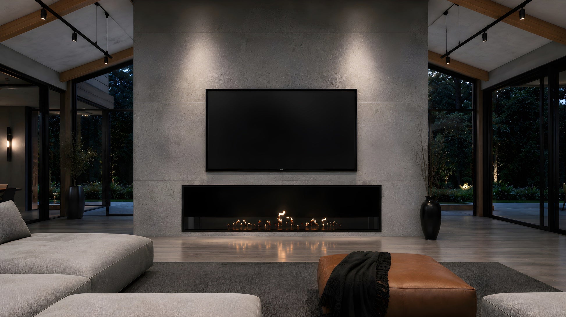Selected Built-in Fireplace 170 cm