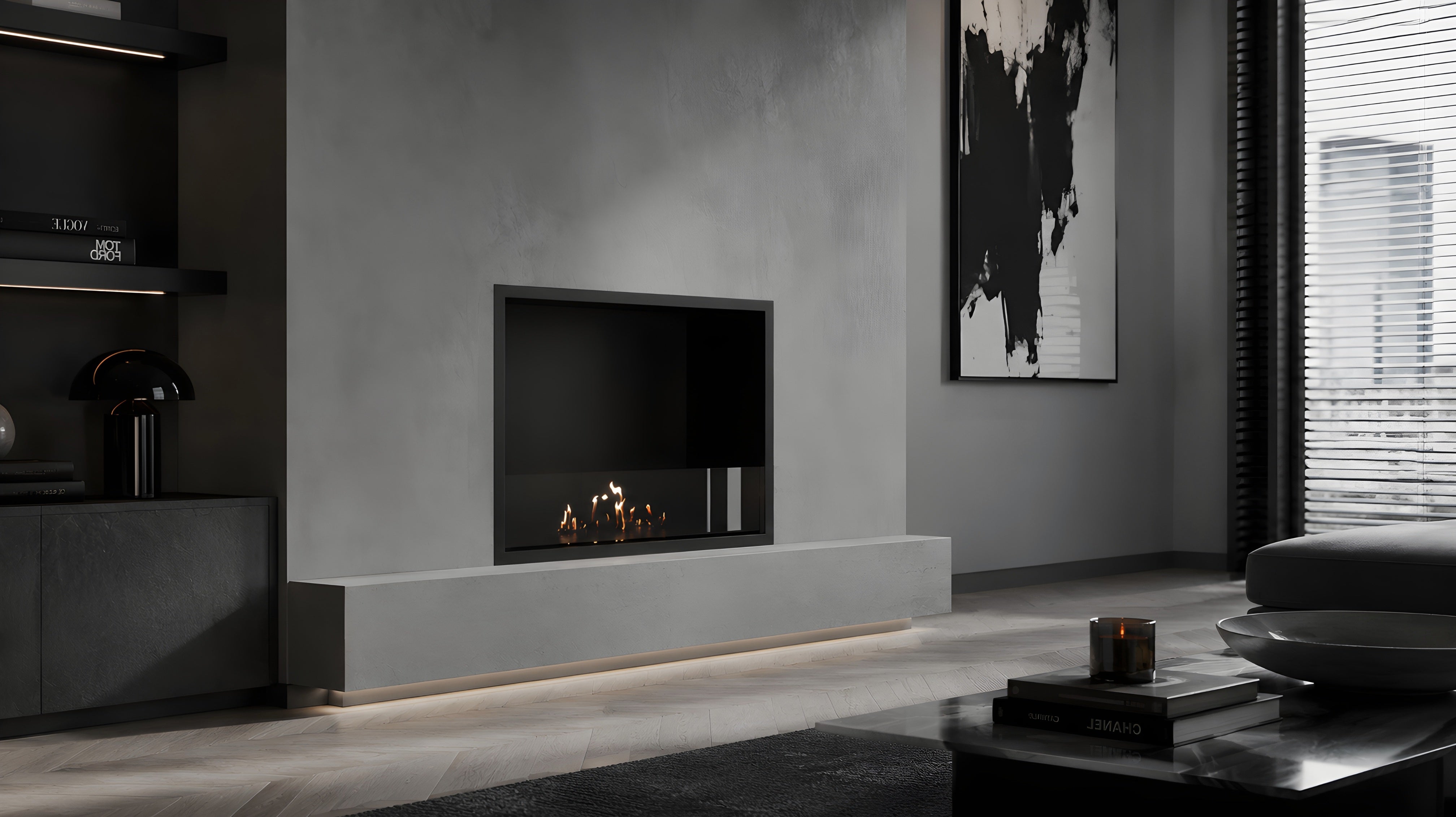 Image of Selected Built-in Fireplace 60 cm