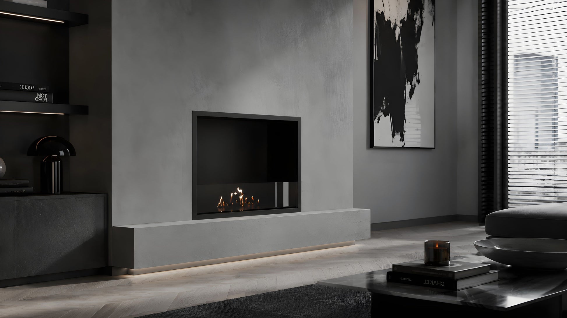 Selected Built-in Fireplace 60 cm