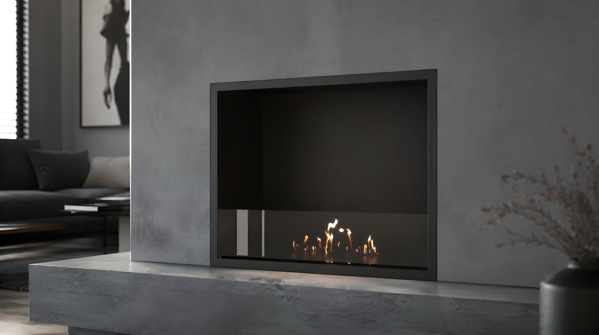 Selected Built-in Fireplace 60 cm