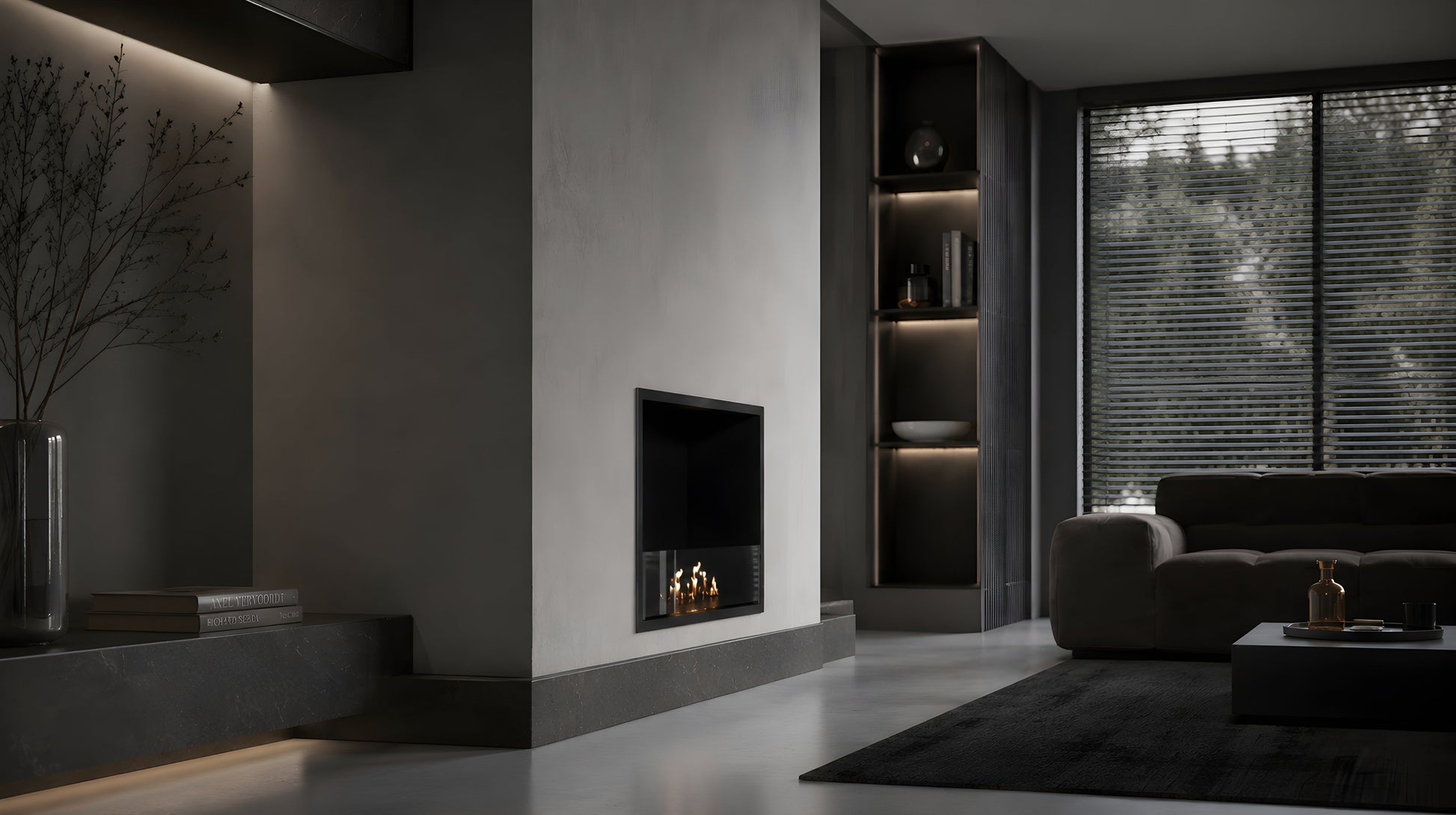 Selected Built-in Fireplace 70 cm