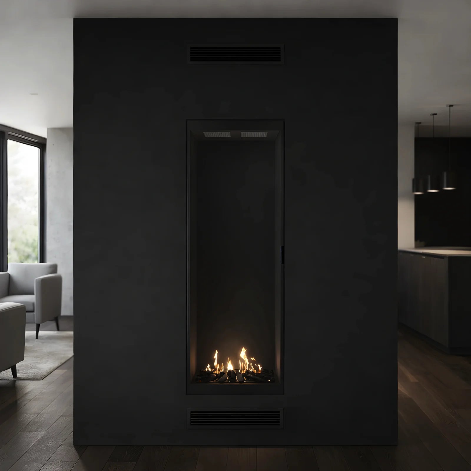 Image of Selected Vertical Single-Sided Full Glass 60 x 100 cm