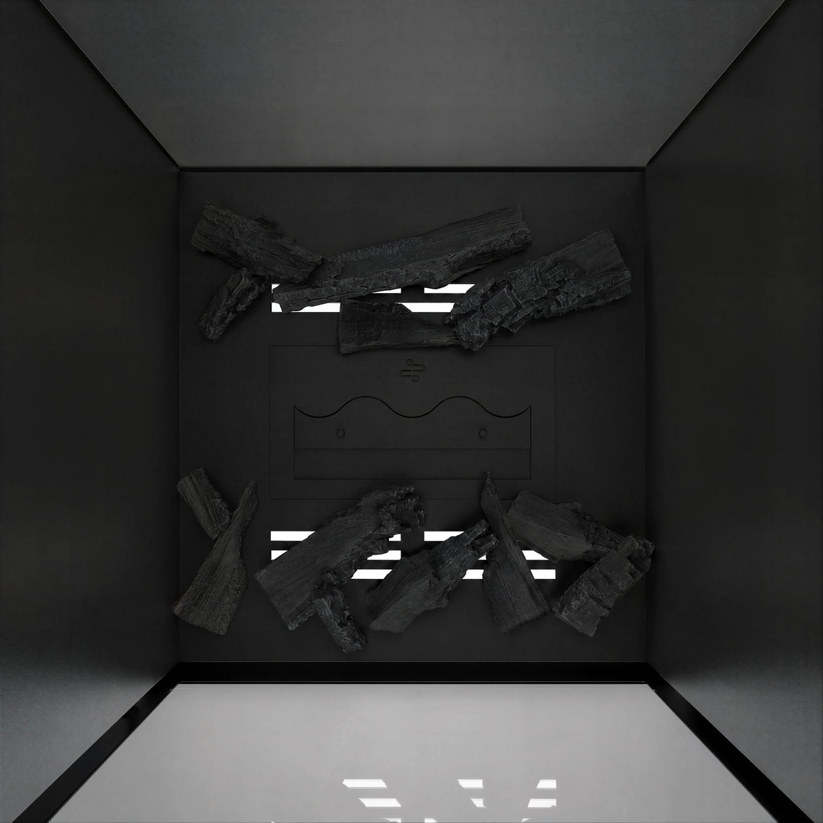 Selected Vertical Single-Sided Full Glass 60 x 100 cm