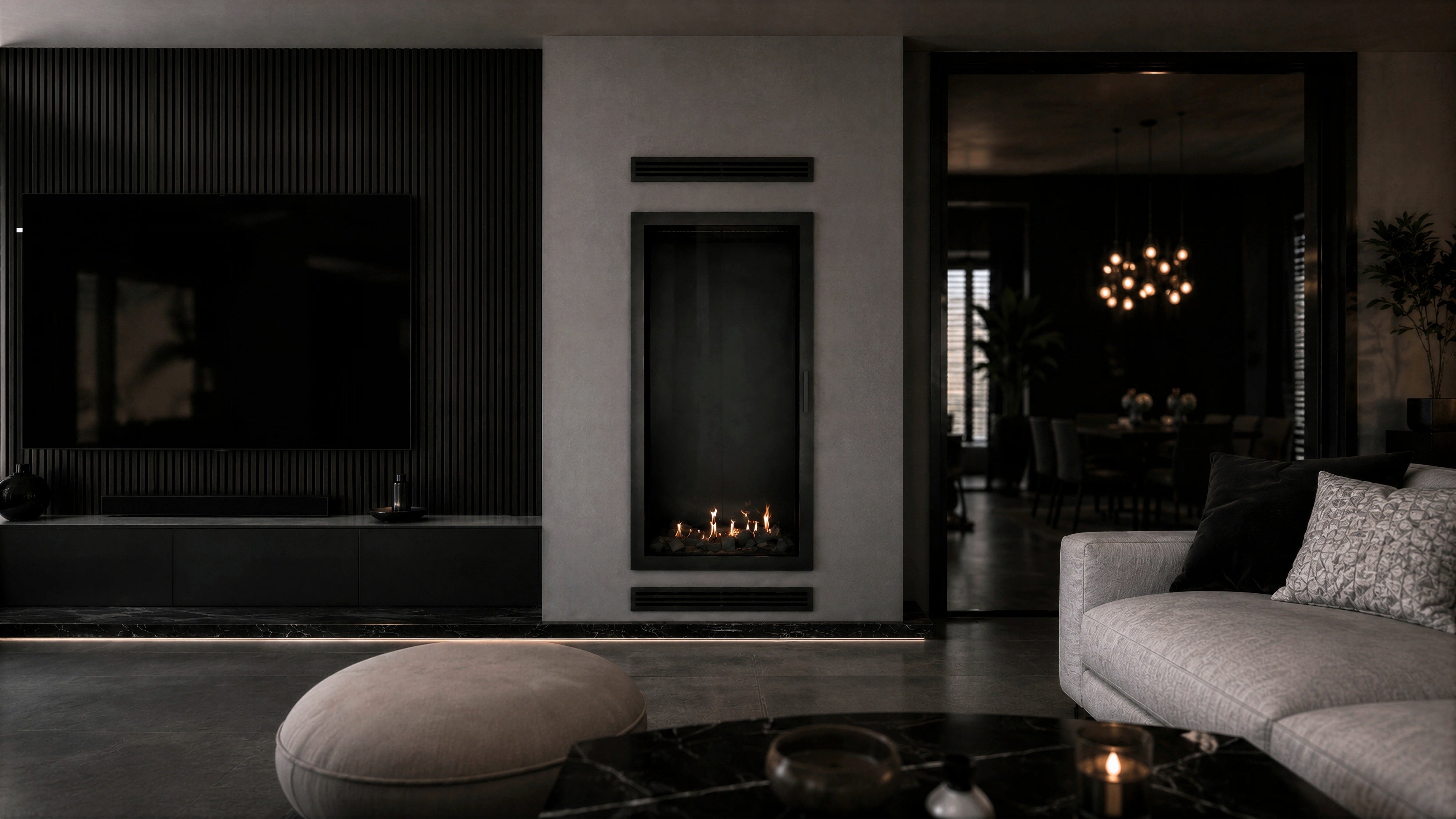Image of Selected Vertical Single-Sided Full Glass 60 x 120 cm